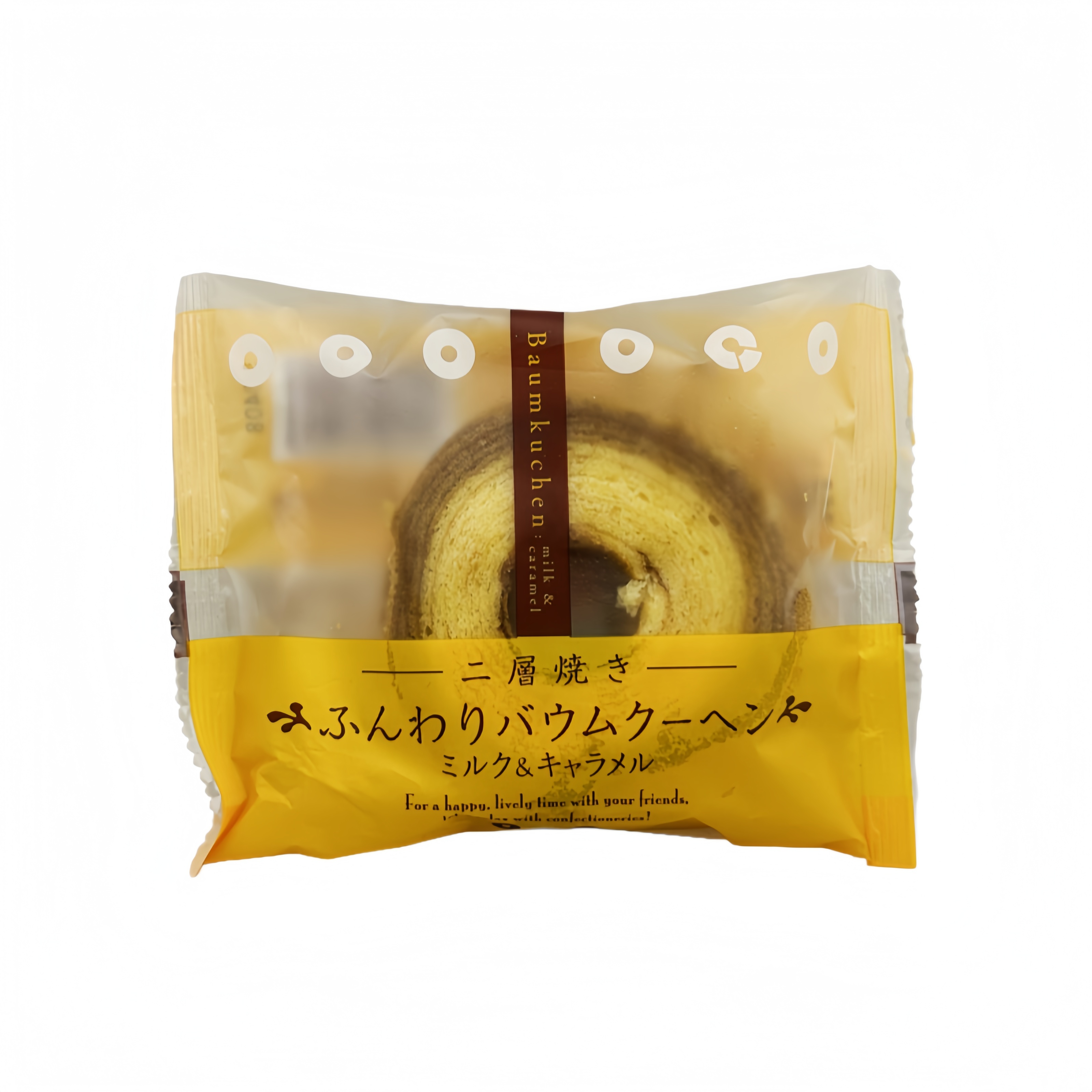 迷你年轮蛋糕 焦糖口味 60g Taiyo 日本