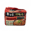 Snabbnudlar Med Spicy Biff Soppbuljong 111gx5st/Förp Bai Xiang Kina