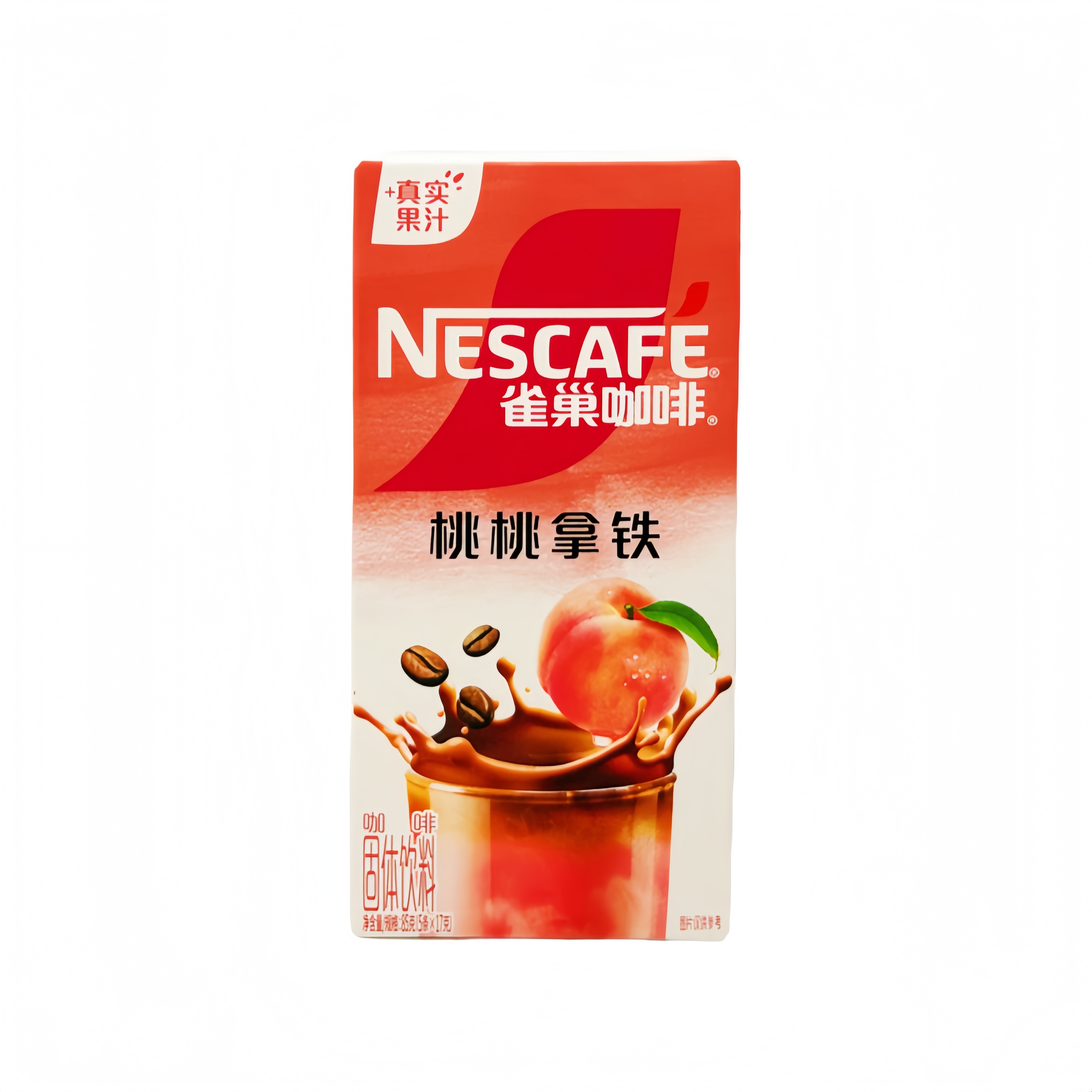 Instant Coffee With Peach Latte Flavor 85g Nestlé China