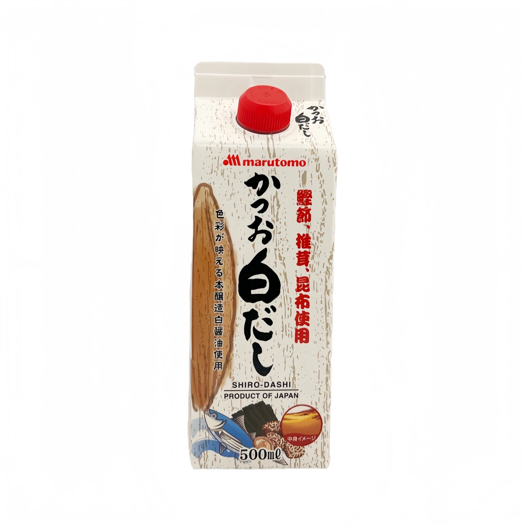 Koncentrera Soppbas Katsuo Shiro-Dashi 500ml Marutomo Japan
