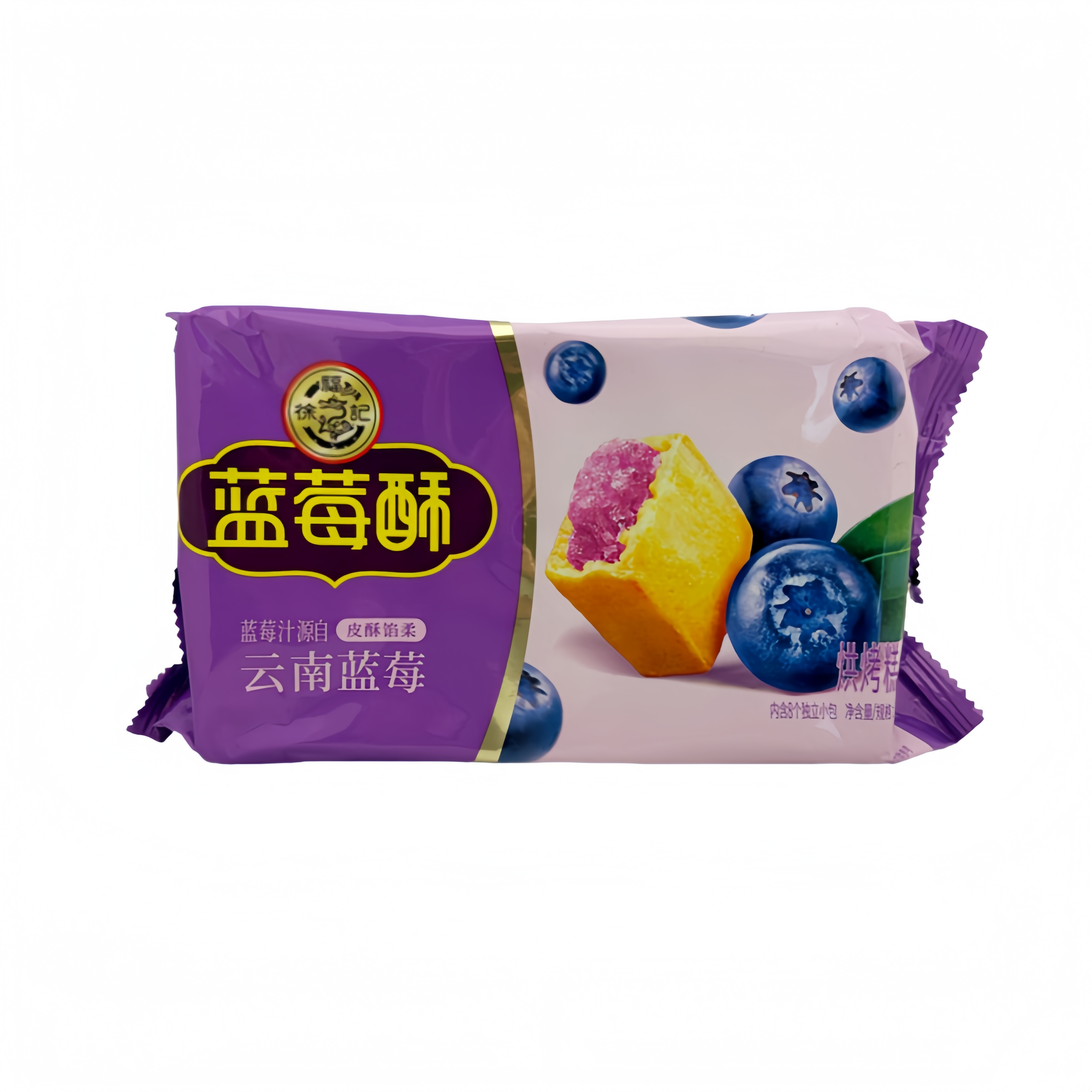 Blåbärskaka 184g Xu Fu Ji Kina