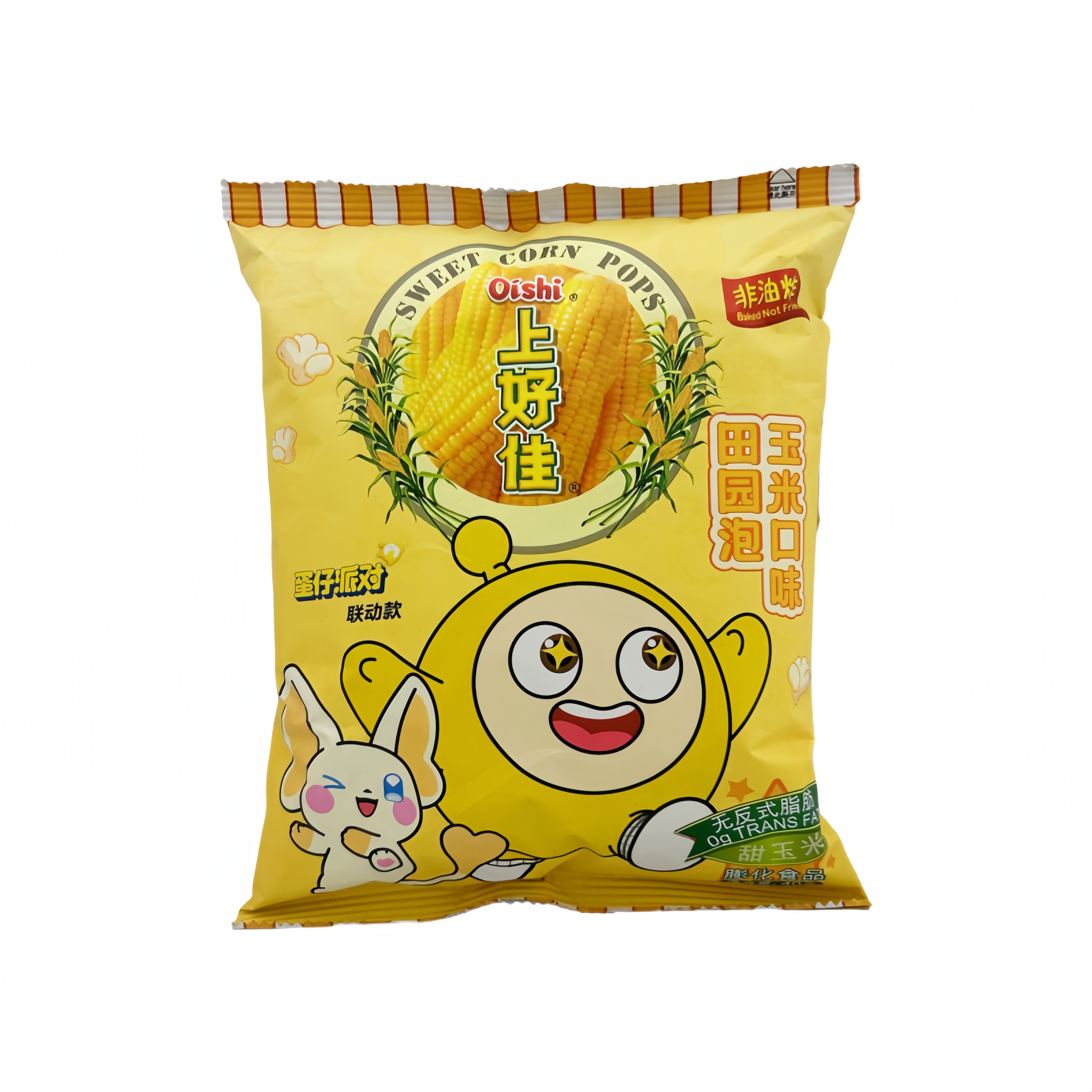 Söt Majspopps 40g Oishi Kina