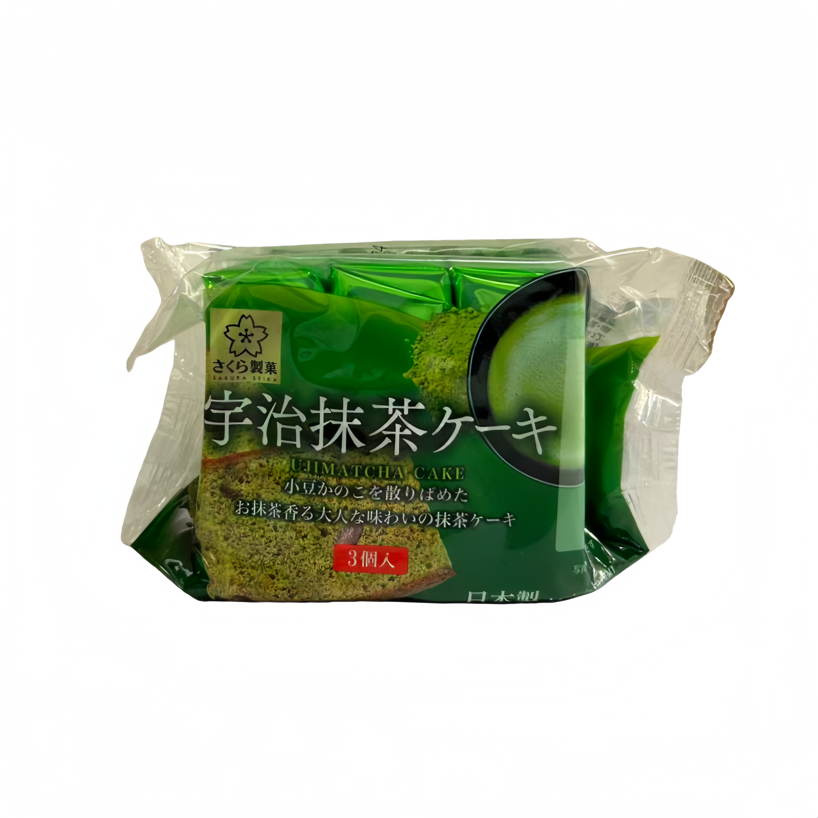 Cake Matcha Flavor 120g Sakura Seika Japan
