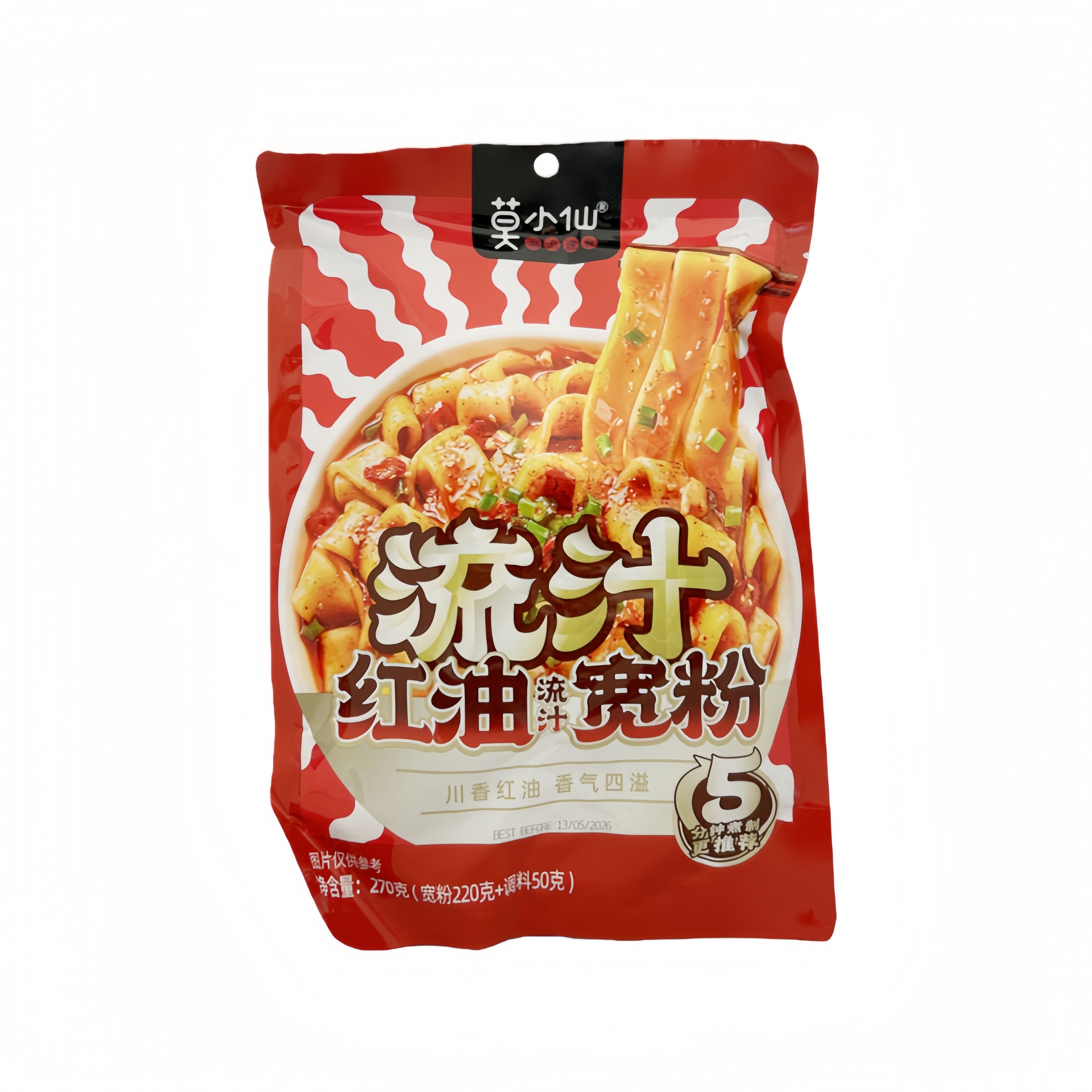 流汁宽粉 红油口味 270g 莫小仙 中国