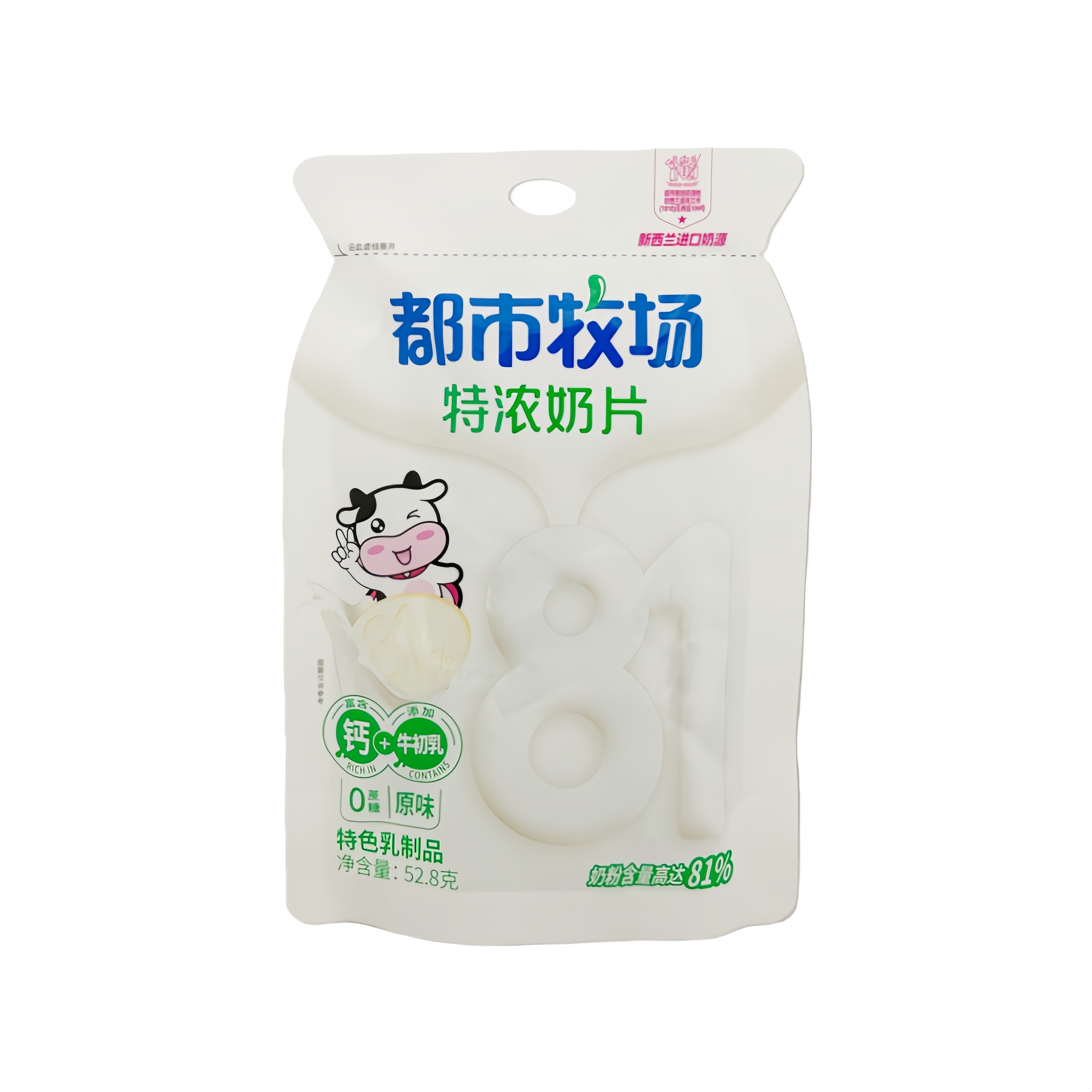 特浓奶片 原味 52.8g 都市牧场 中国