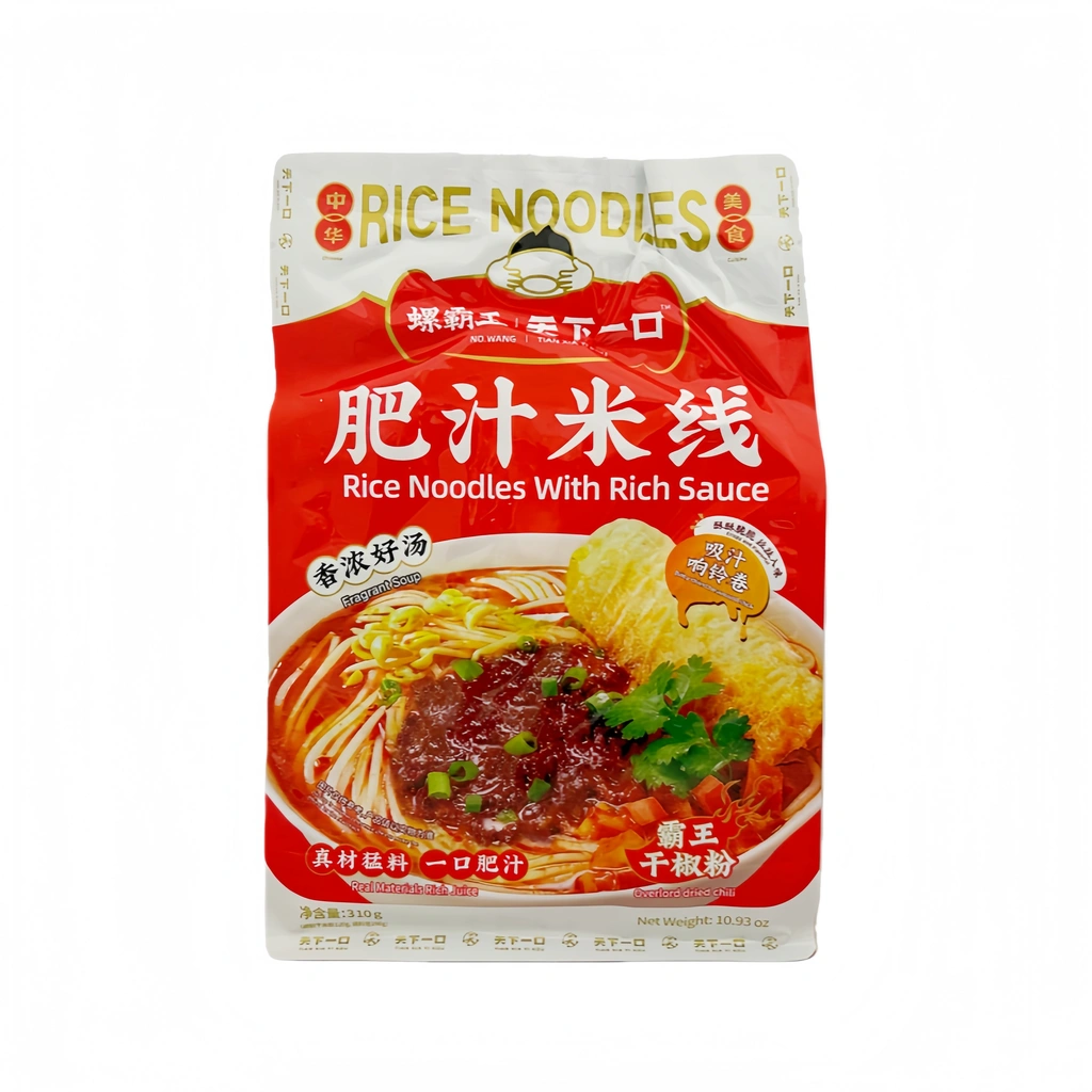 Snabbrisnudlar 310g Luo Ba Wang Kina