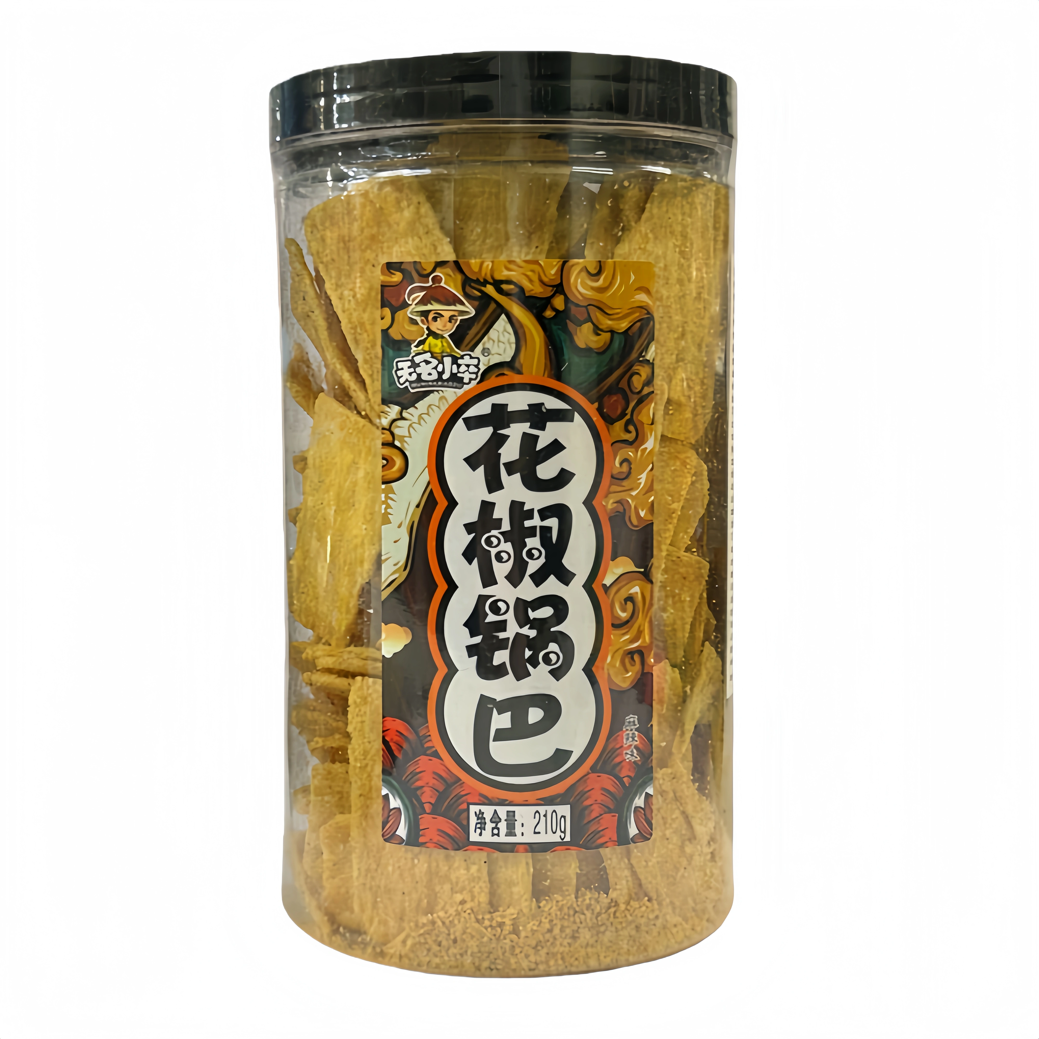 花椒锅巴 麻辣味 210g 无名小卒 中国