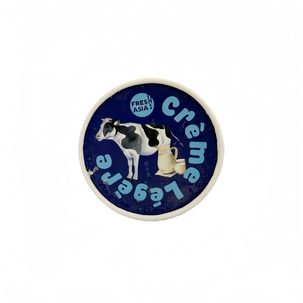 Ice Cream Light Cream Flavor Frozen 110ml Freshasia France