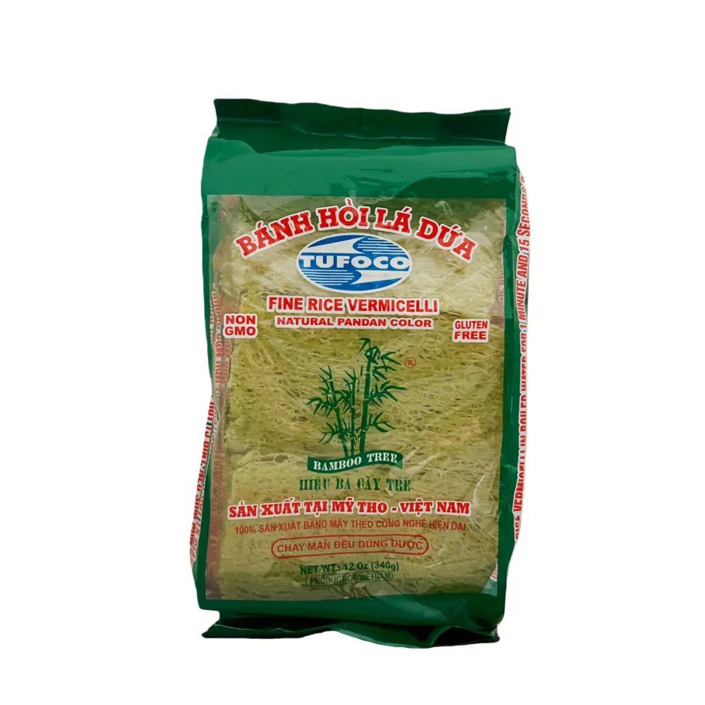 Rice Noodles Banh Hoi Gluten Free 340g Square Bamboo Tree Vietnam