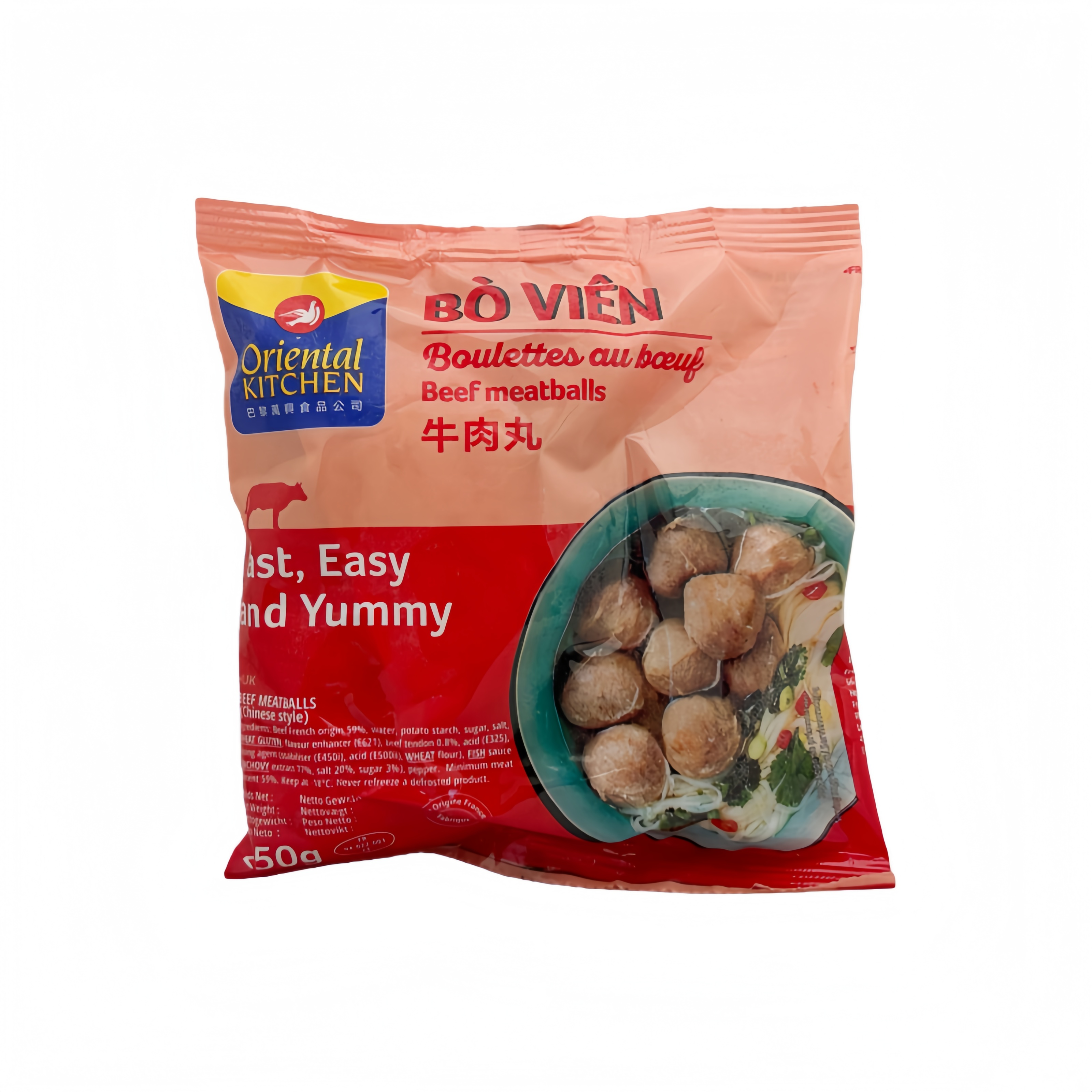 Nötköttbulle Fryst 250g Oriental Kitchen Frankrike