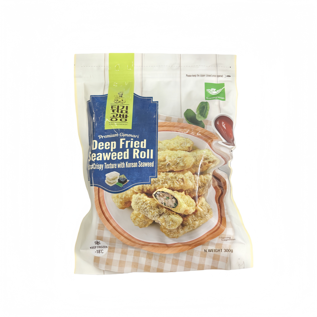 Friterad Gimmari Med Sjögräsrulle Fryst 300g Saongwon Korea