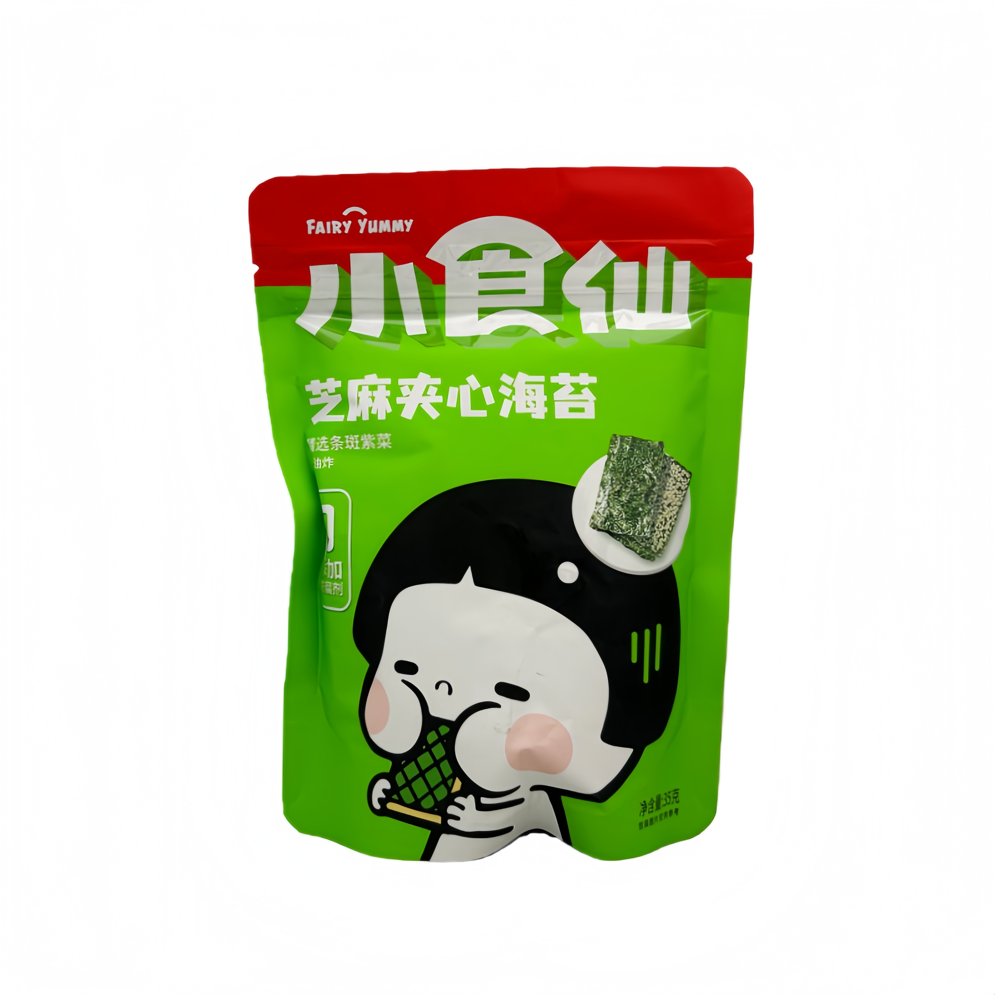 芝麻夹心海苔 35g 良品铺子 中国
