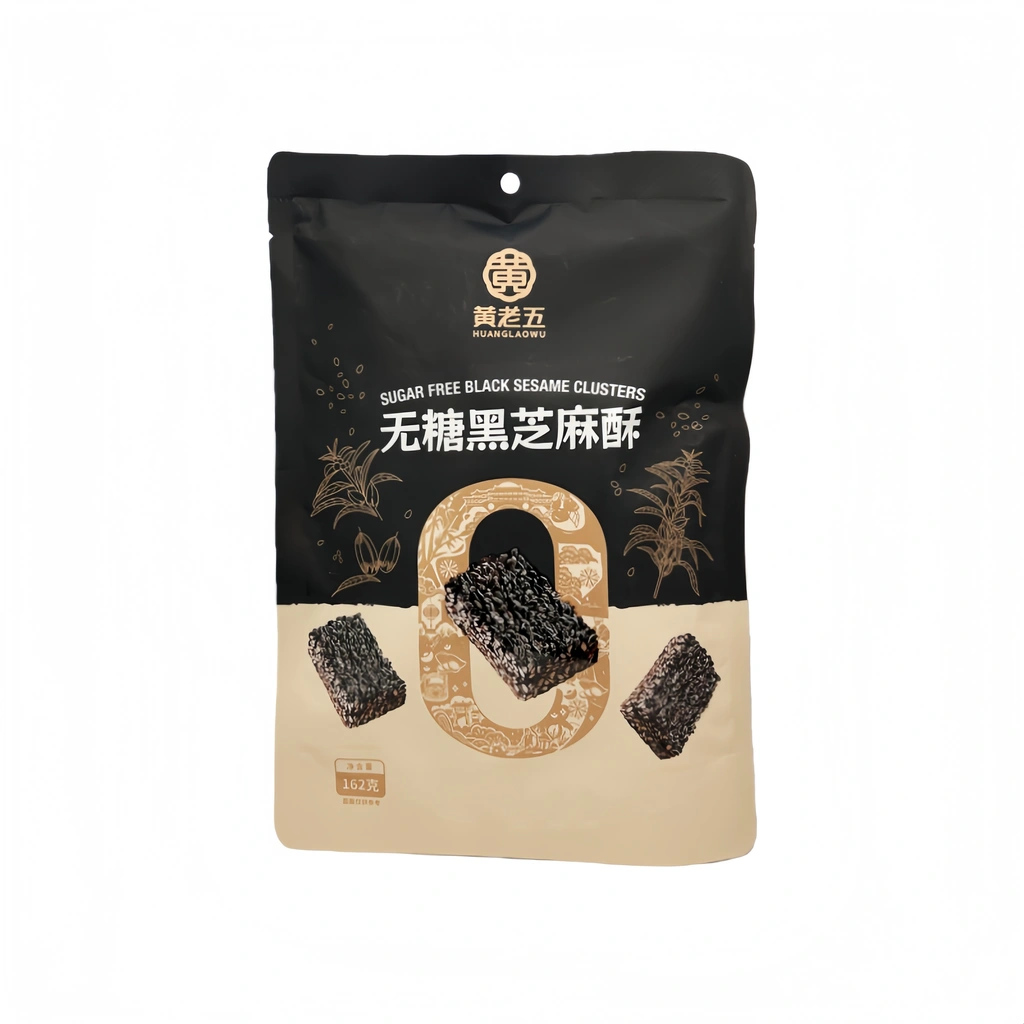 Black Sesame Clusters Sugar Free 162g HLW China