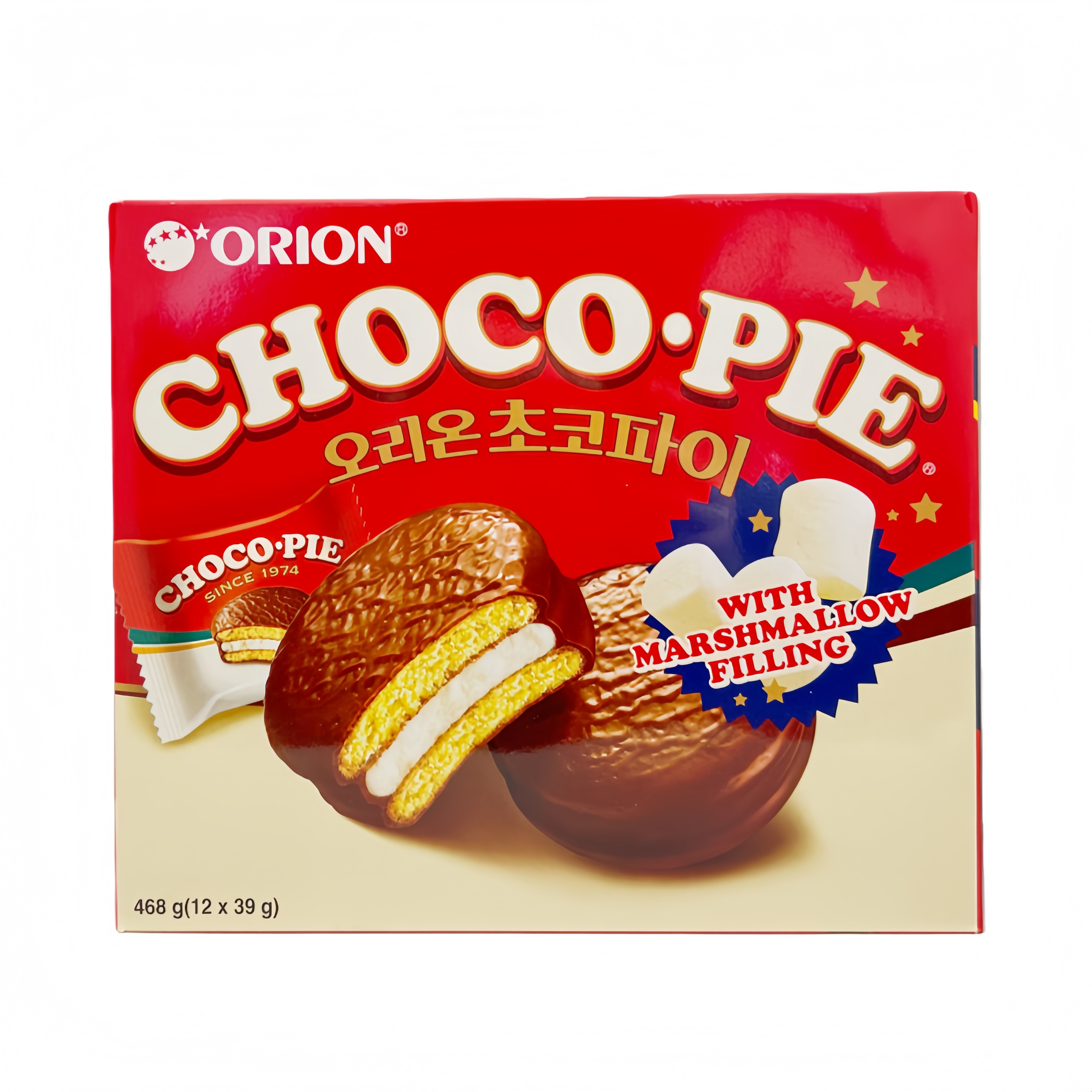 巧克力派 原味 468g Orion 韩国