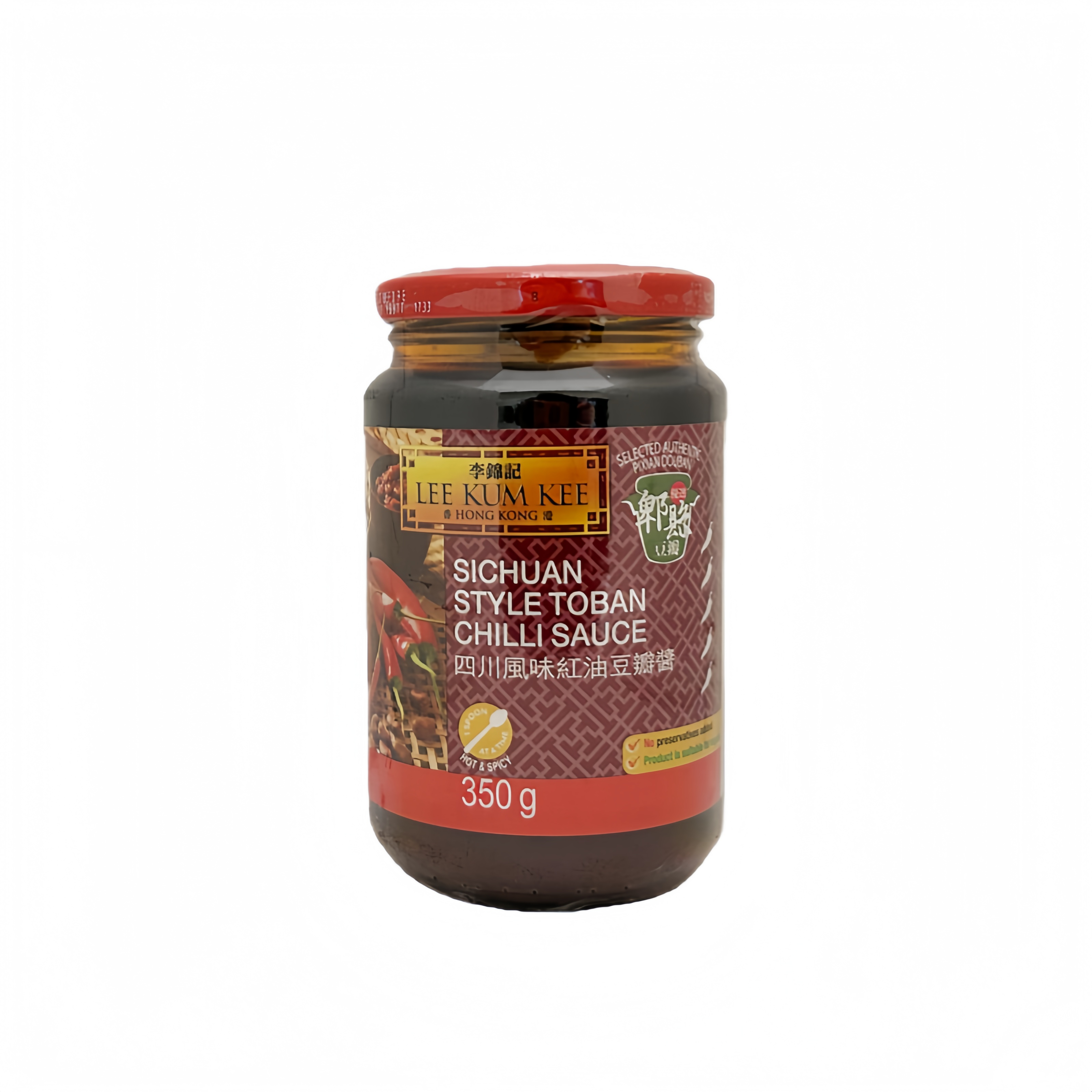 Sichuan Style Toban Chilisås 350g LKK Kina