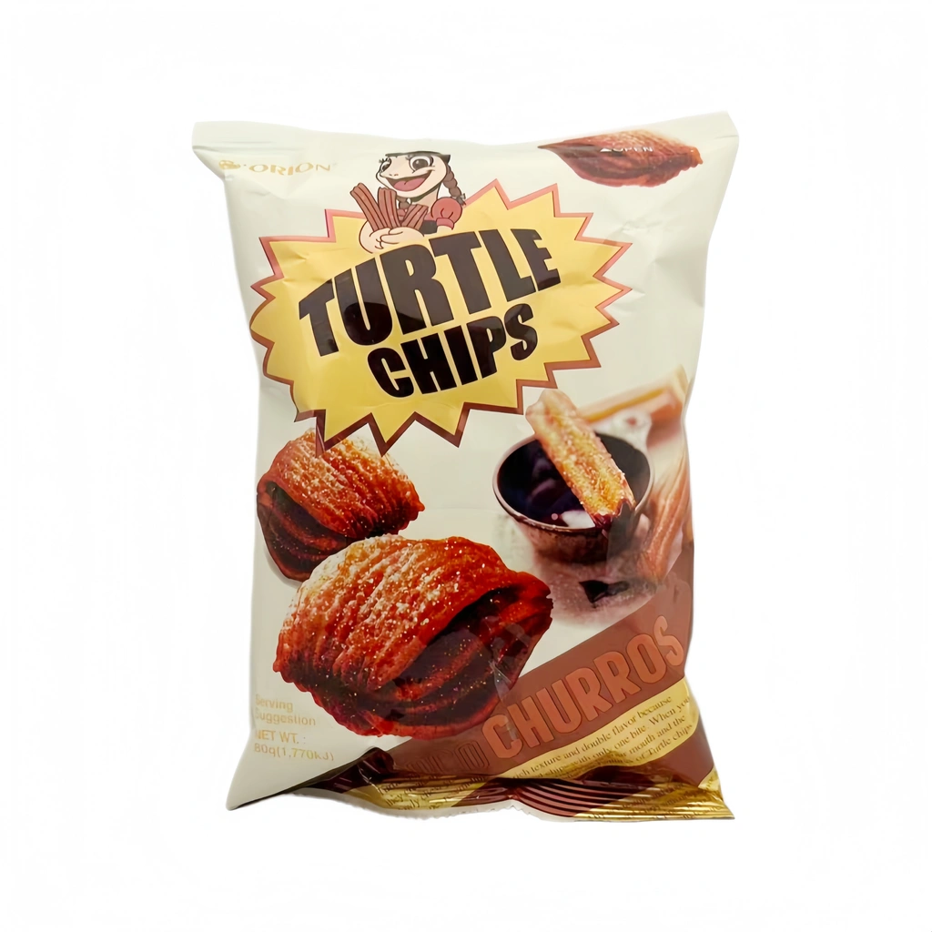 Chips Med Choklad Churros 80g Orion Korea