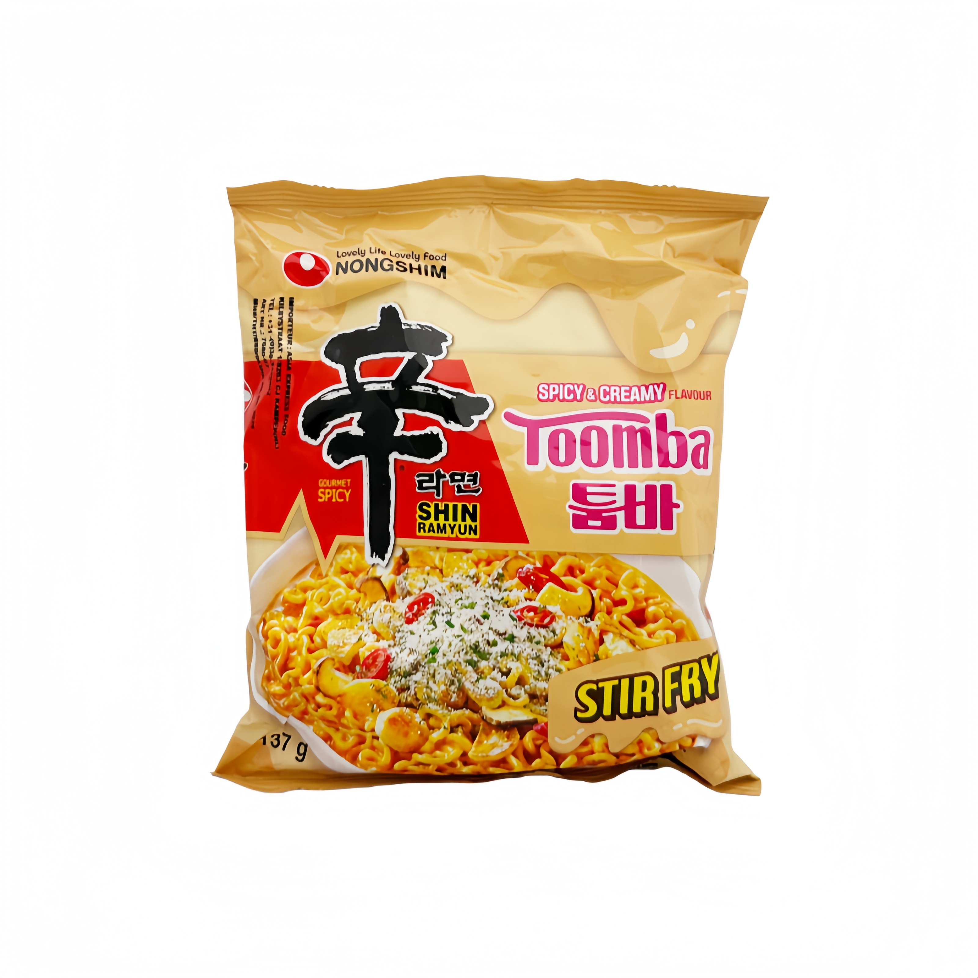 Toomba 辛拉面 120g 农心 韩国