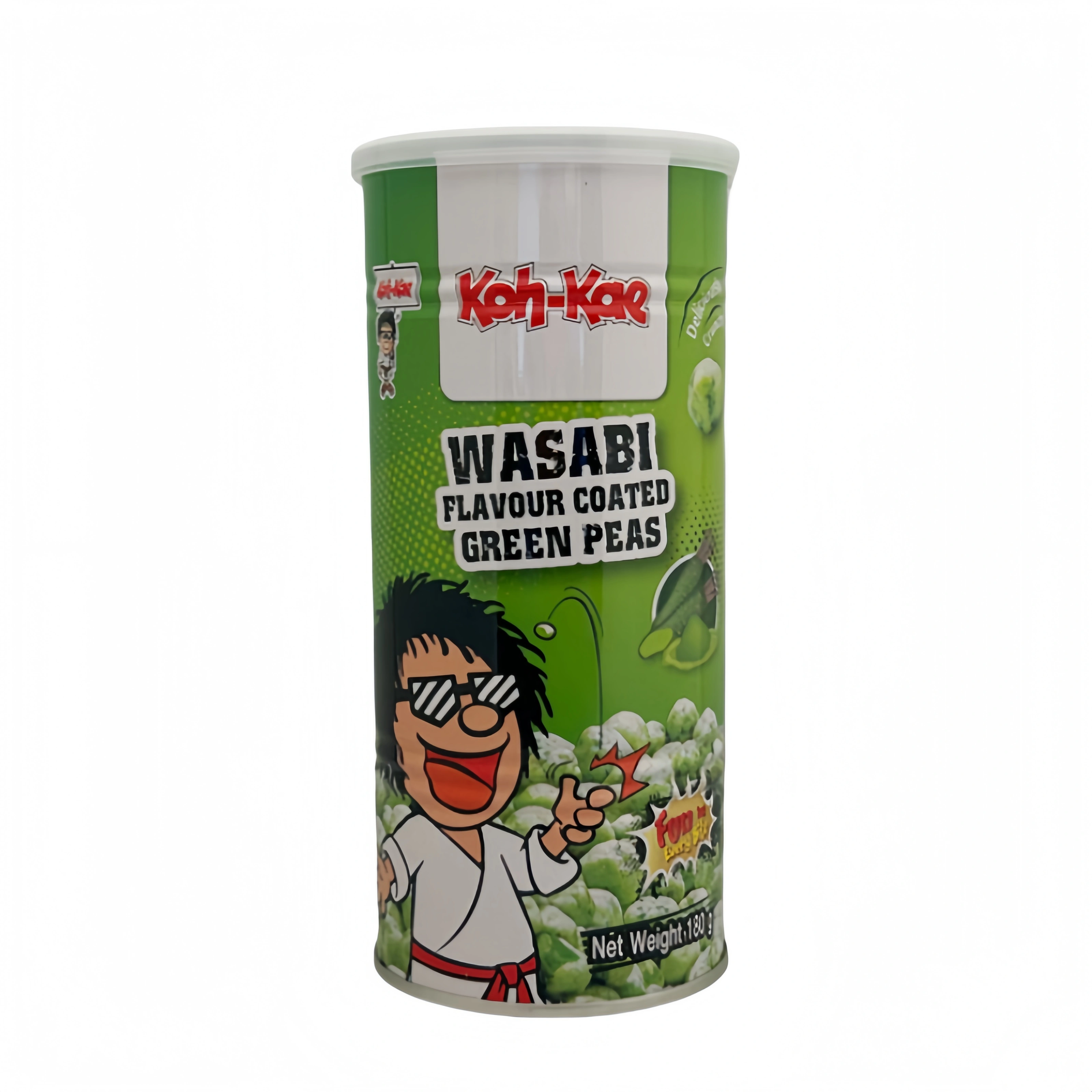 Snacks Gröna Ärtor Med Wasabi Smak 180g Koh-Kae Thailand