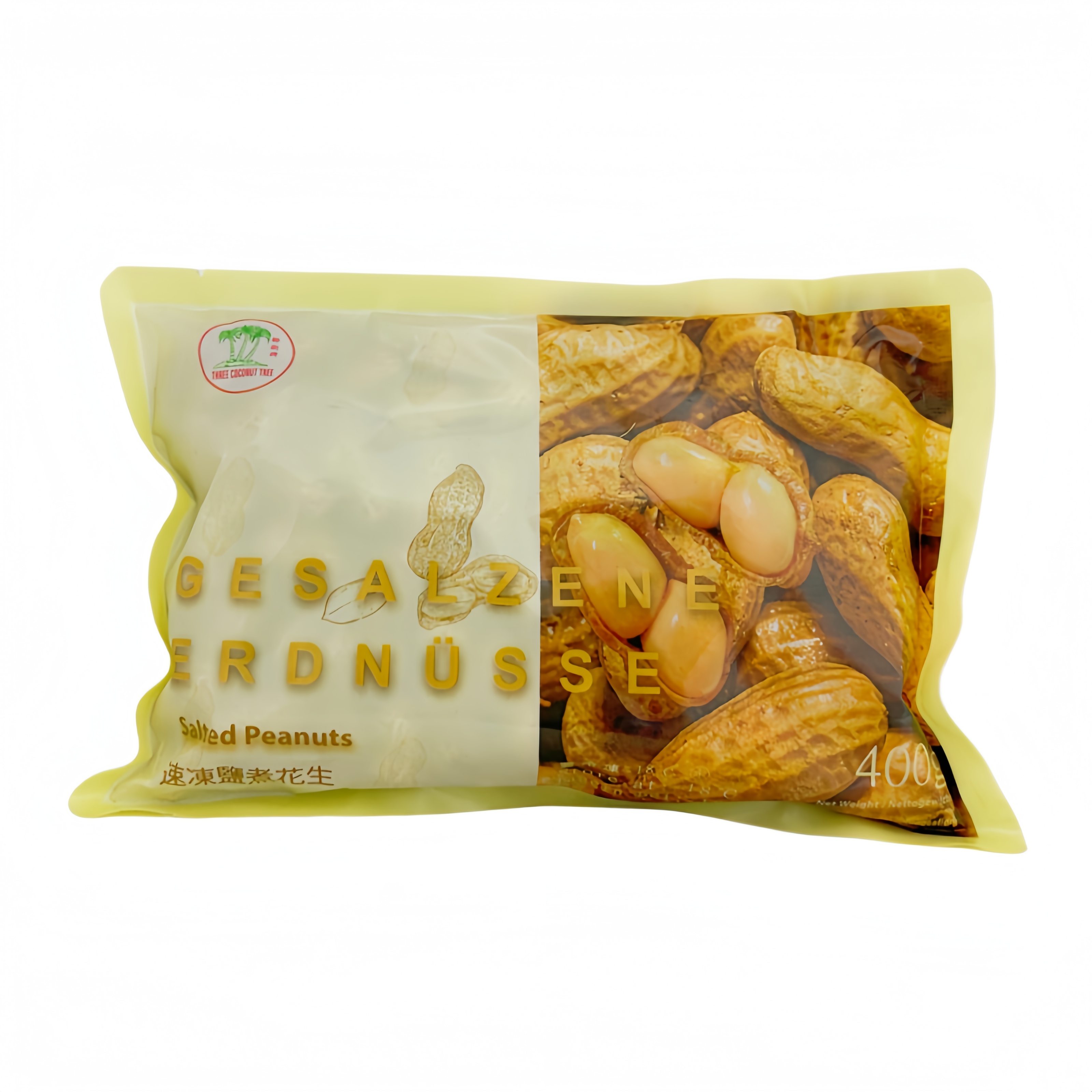 Jordnötter Kokta Fryst 400g TCT Kina