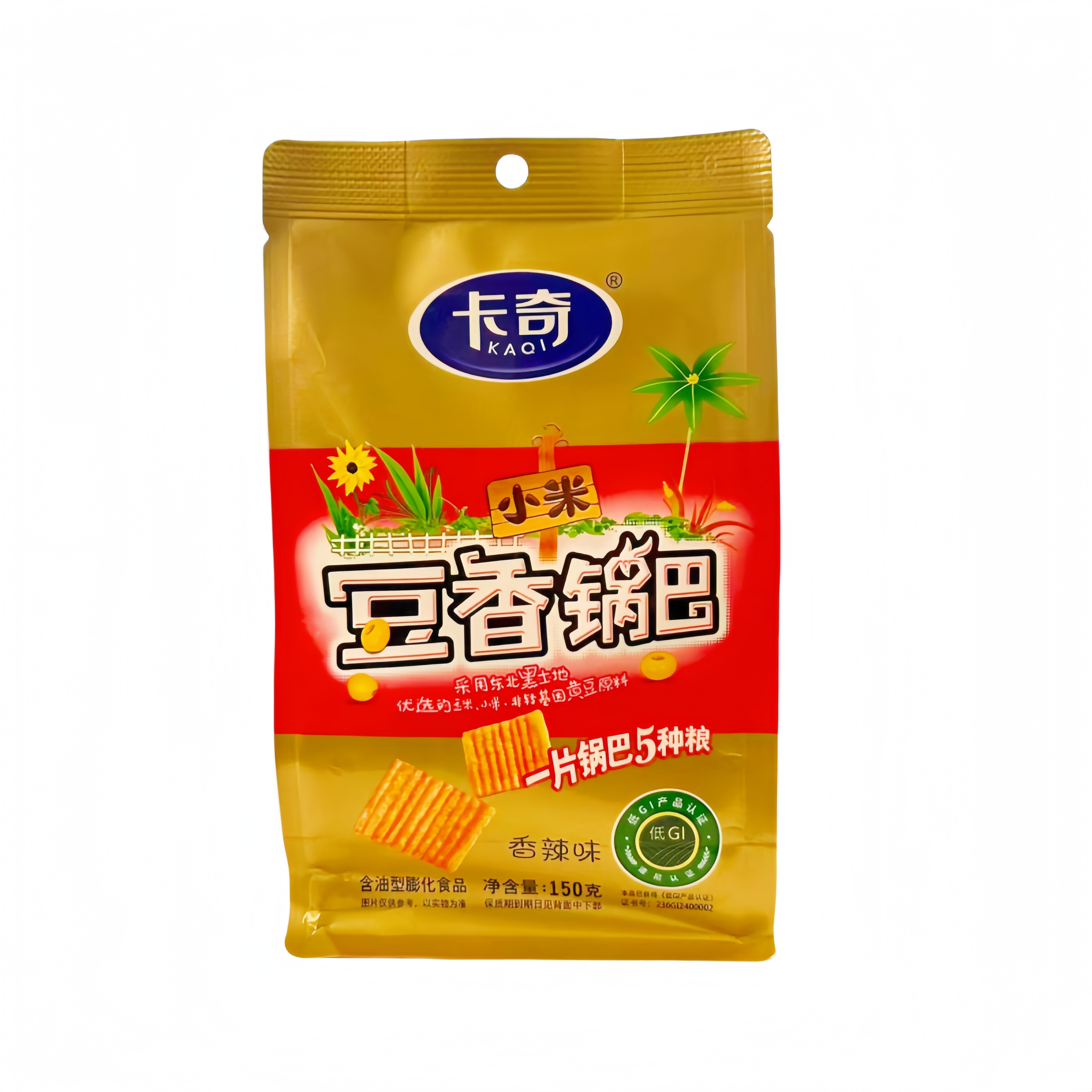 小米 豆香锅巴 香辣味 150g 卡奇 中国