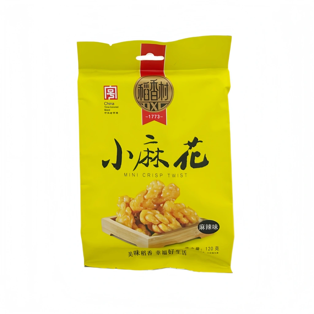 小麻花 麻辣味 120g 稻香村 中国
