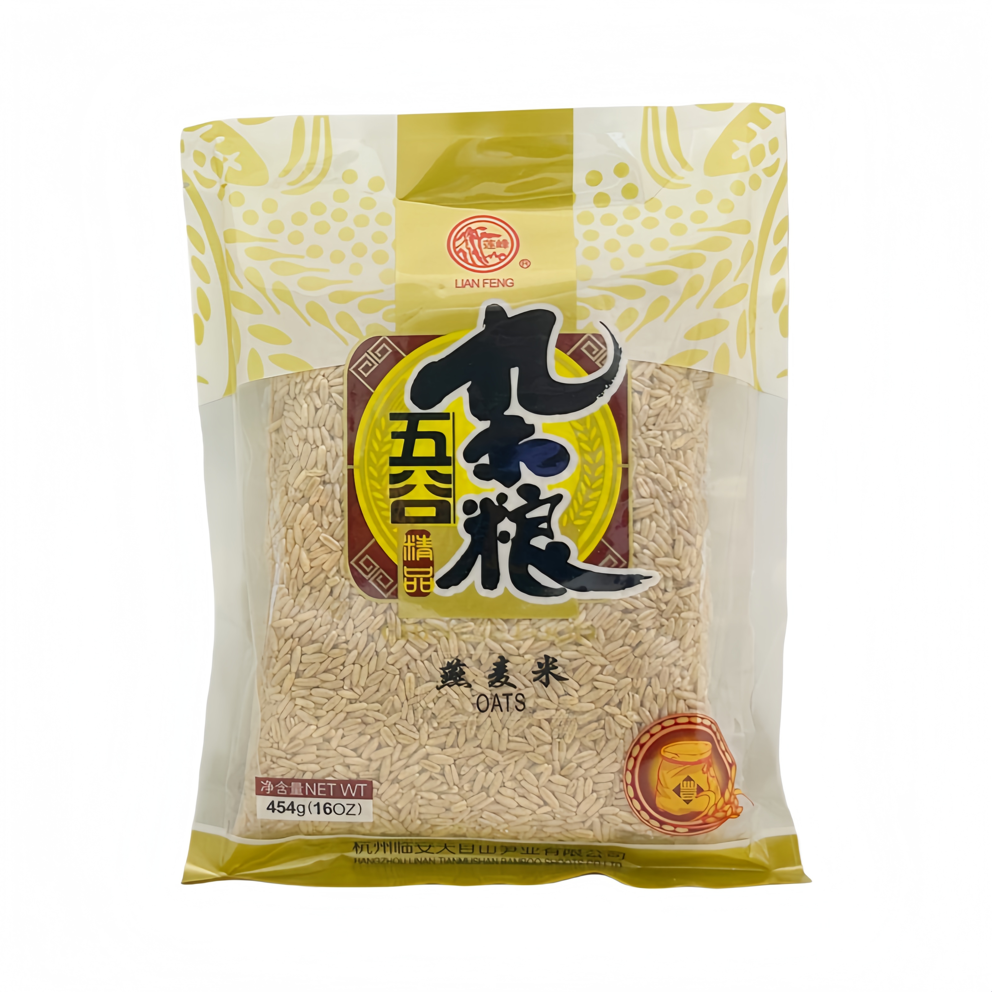 燕麦米 454g 莲峰 中国