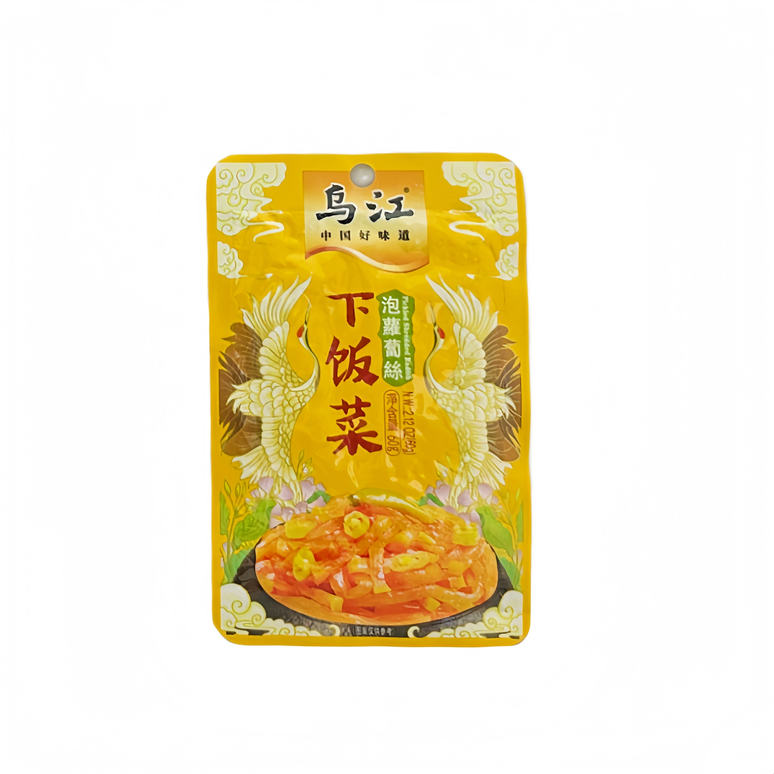 Inlagd Rättika Strimlad 60g Wujiang Kina