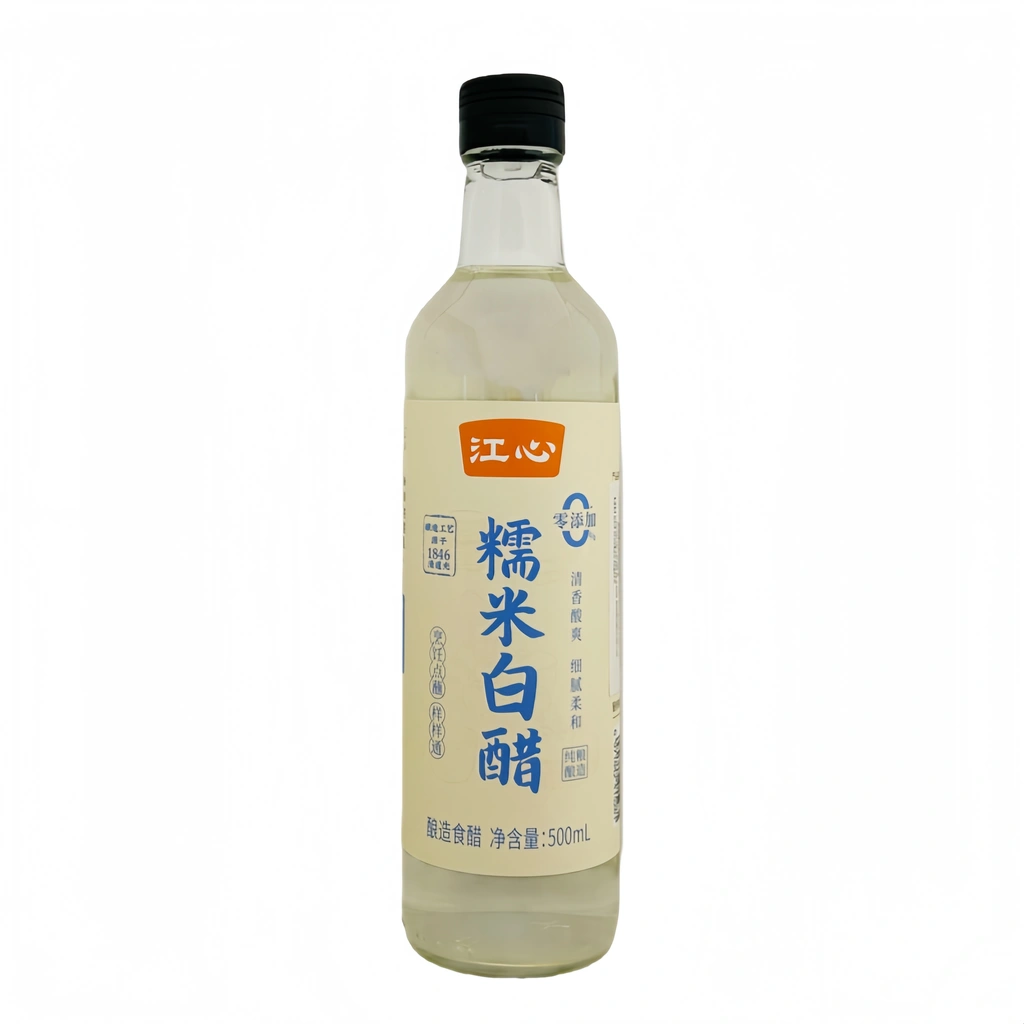 Klibbigt Ris Vit Vinäger 500ml Jiang Xin Kina