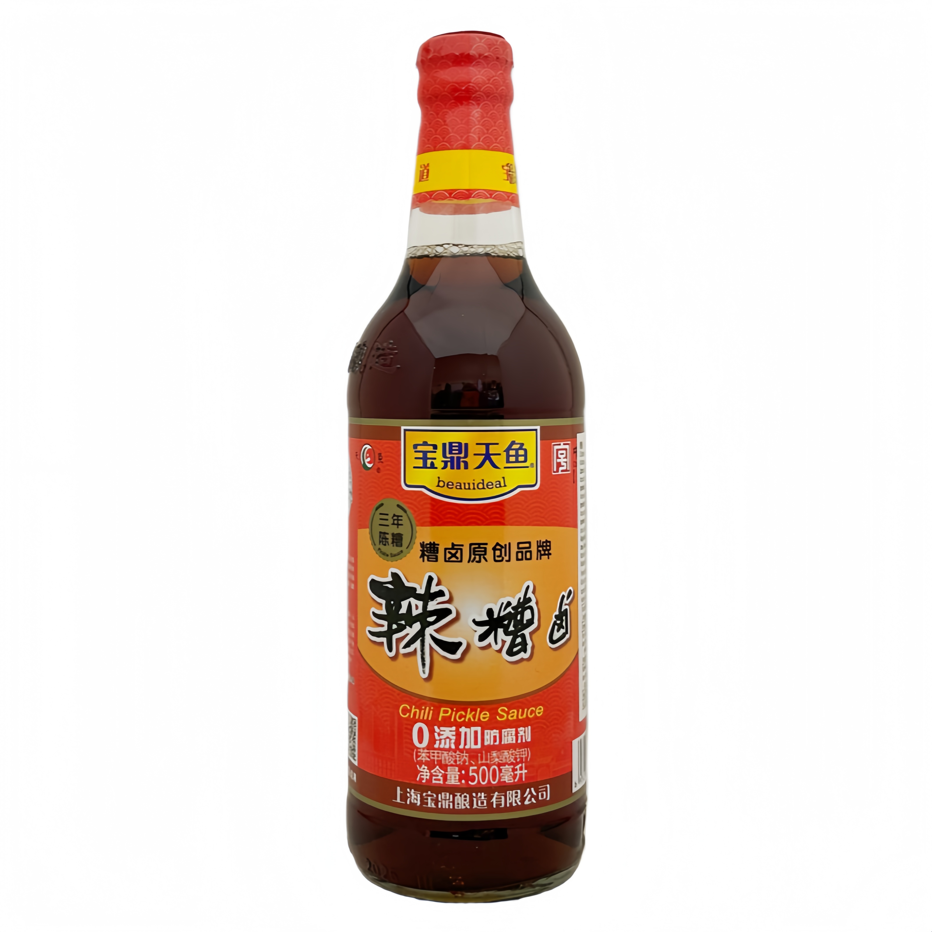 Picklasås Superior Med Stark Smak Zao Lu 500ml Beauideal Kina