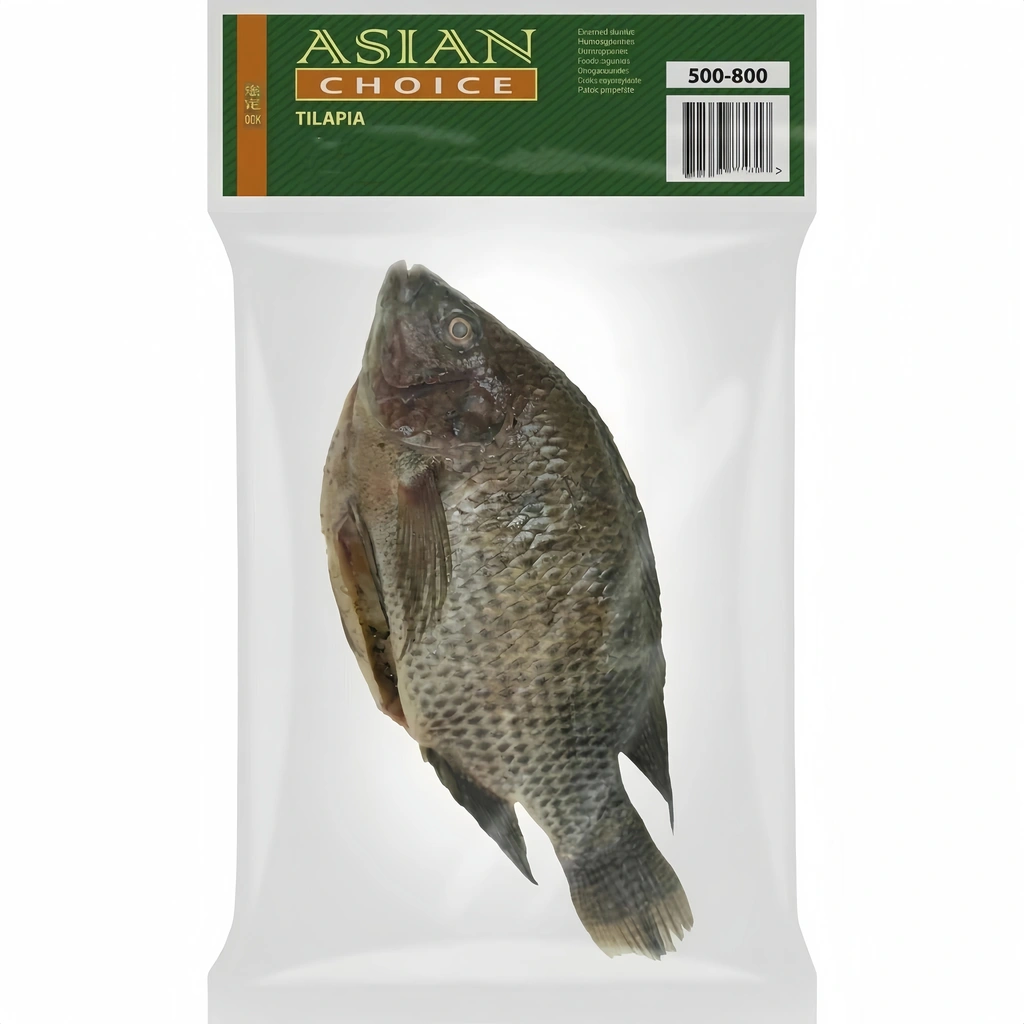 Nile Tilapia Fish Frozen 500g-800g/pc Asian Choice China