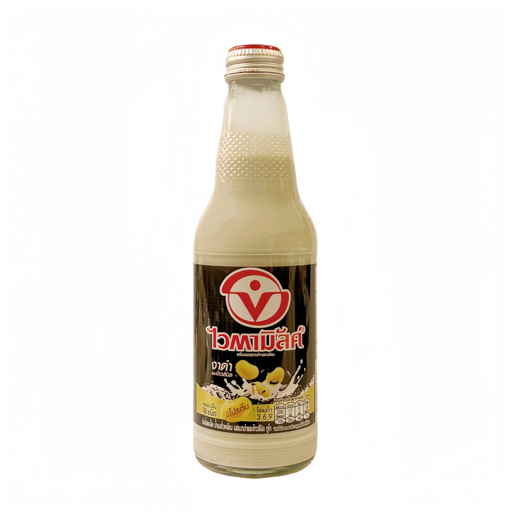 Sojadryck Med Double Svart 300ml Vitamilk Thailand