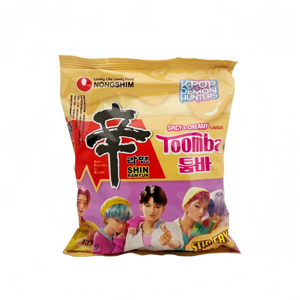 Snabbnudlar Shin Ramyun Toomba 137g Nongshim Korea