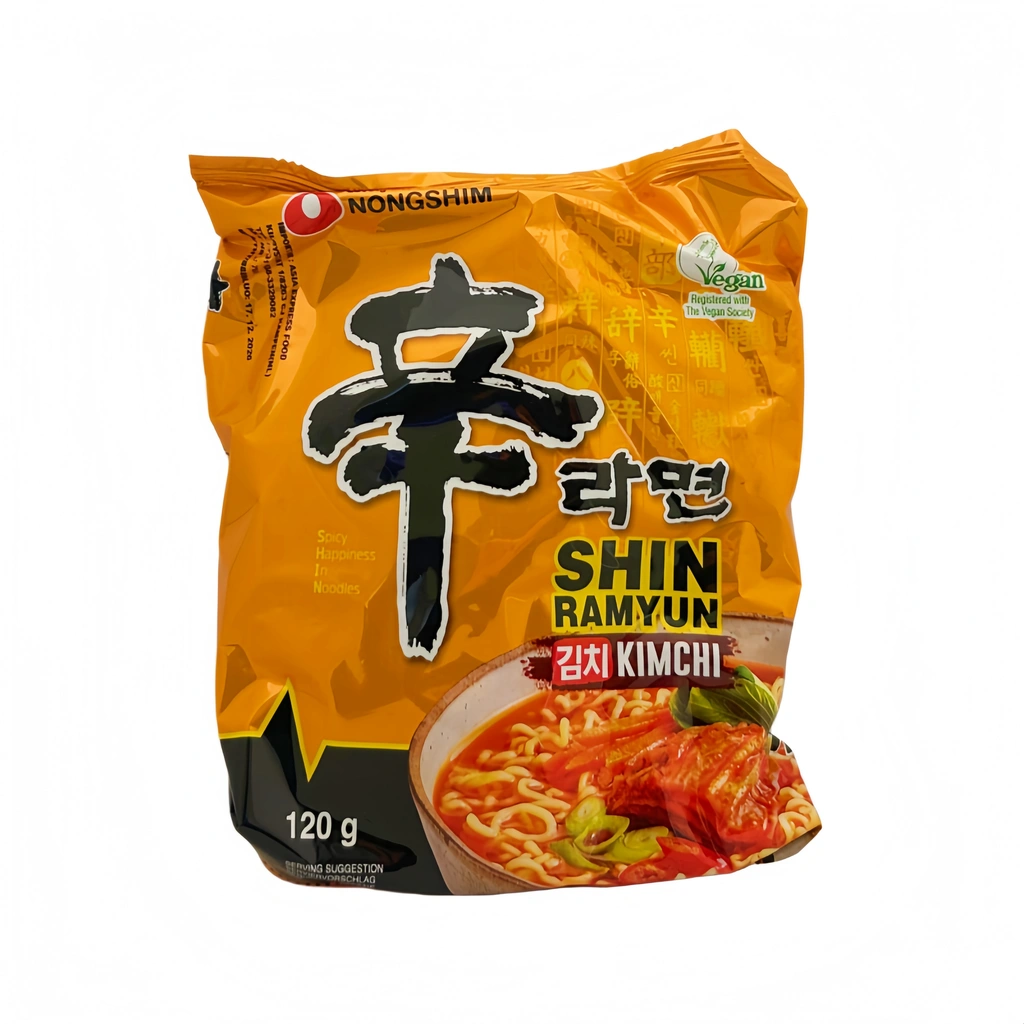 Snabbnudlar Kimch Ramyun 120g Nongshim Korea