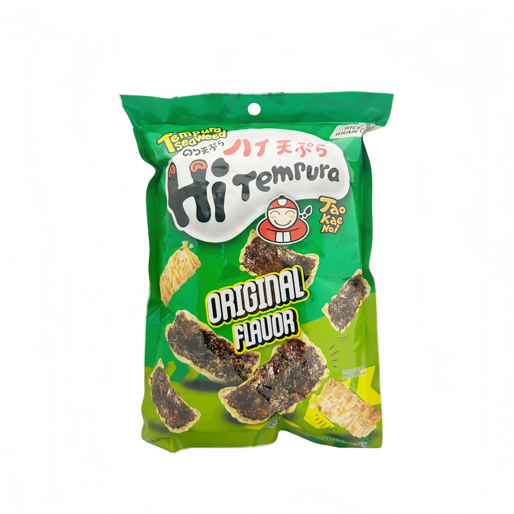Snacks Seaweed Tempura Original Flavour 40g Taokaenoi Thailand