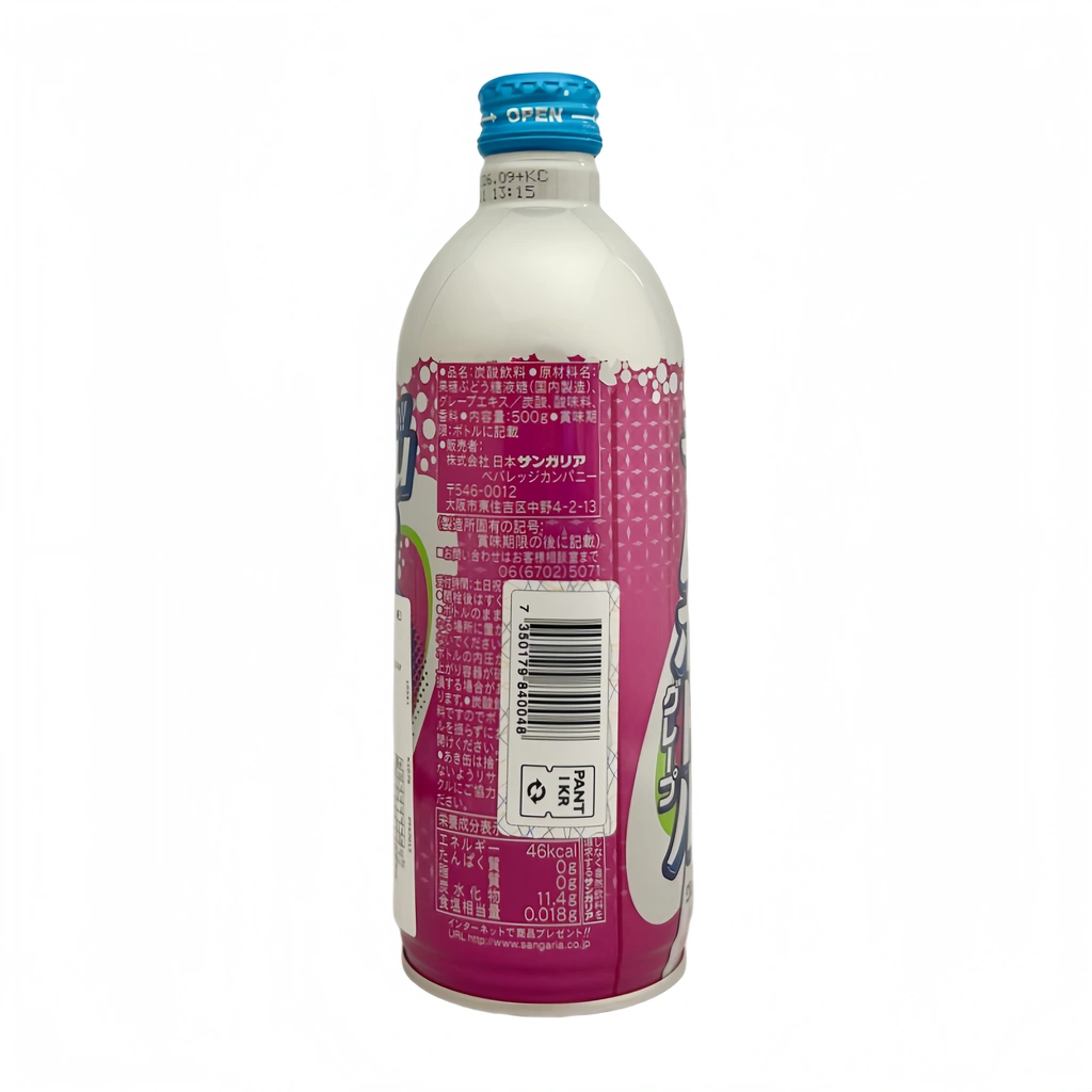 Dryck Soda Vindruva Smak 500ml Sangaria Japan