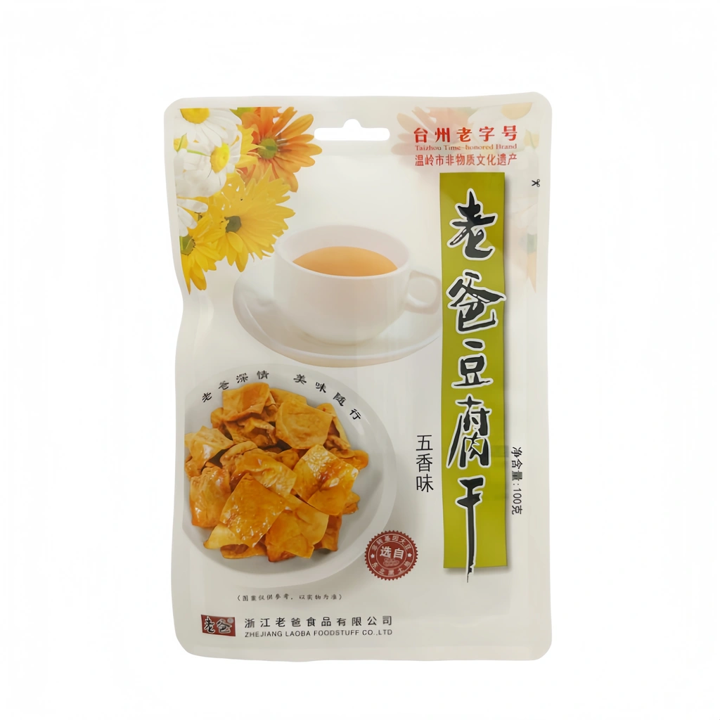 Snacks Tofu Five Spicy Flavor 100g Pappa China