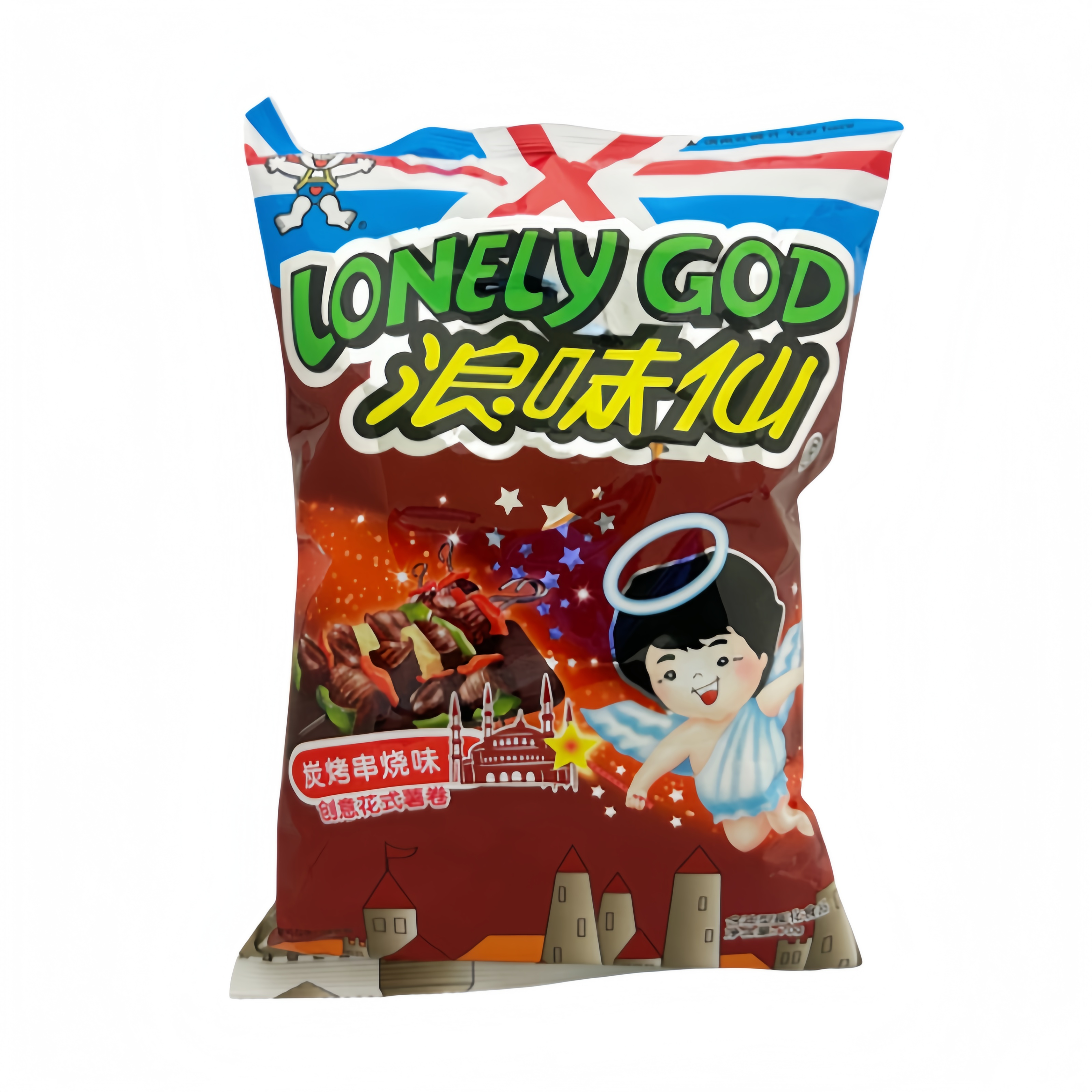 Snacks With Grill Flavor 70g Lonely God Want Want Taiwan