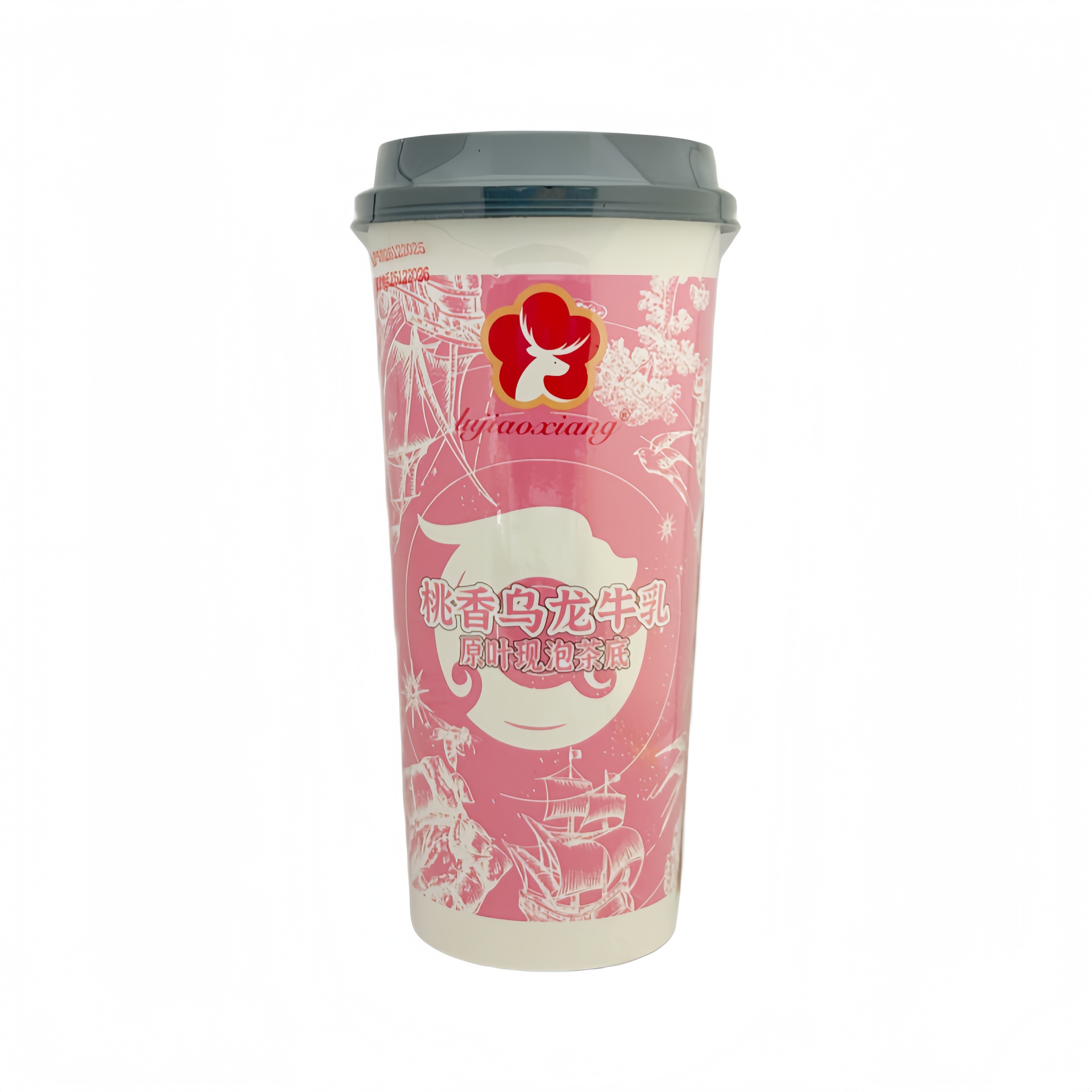 Instant Milk Tea With Peach And Oolong Tea Flavor 93g LJX China
