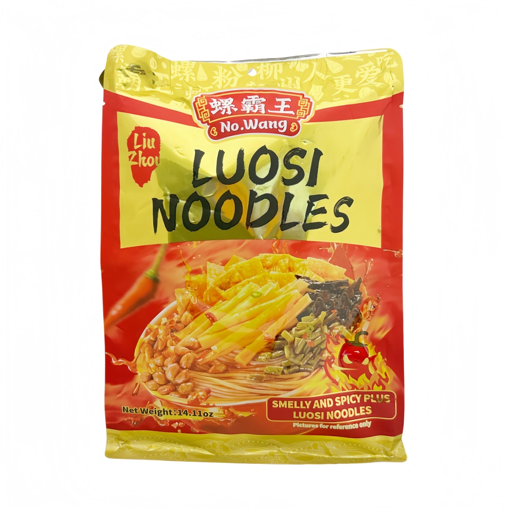 Rice Noodles With Super Spicy / Luo Si 400g Luo Ba Wang China