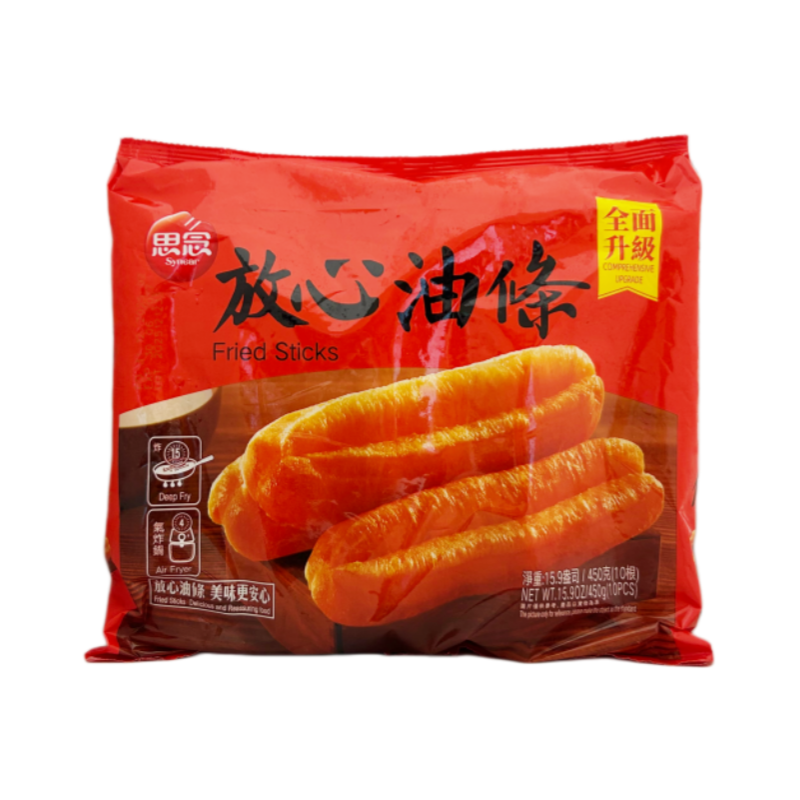 Friterad Bröd You Tiao Fryst 450g Synear Kina