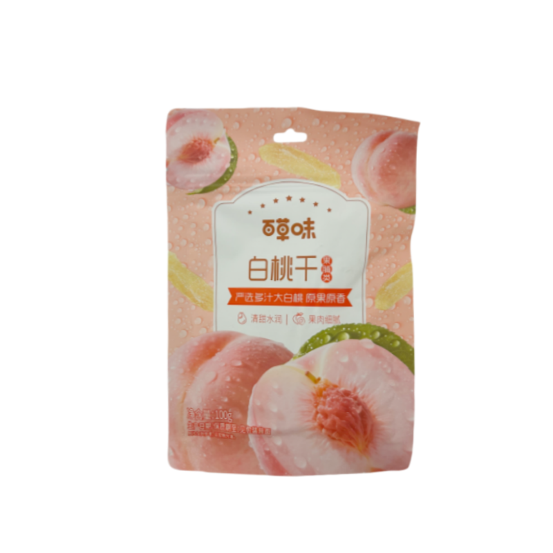 白桃干 100g 百草味 中国