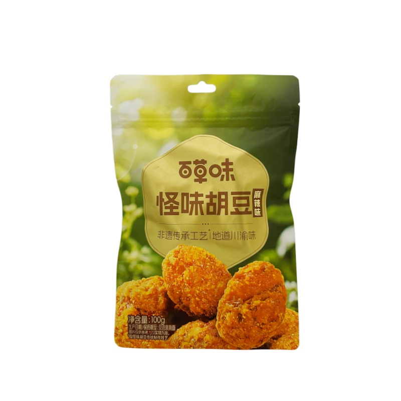 怪味胡豆 麻辣味 100g 百草味 中国