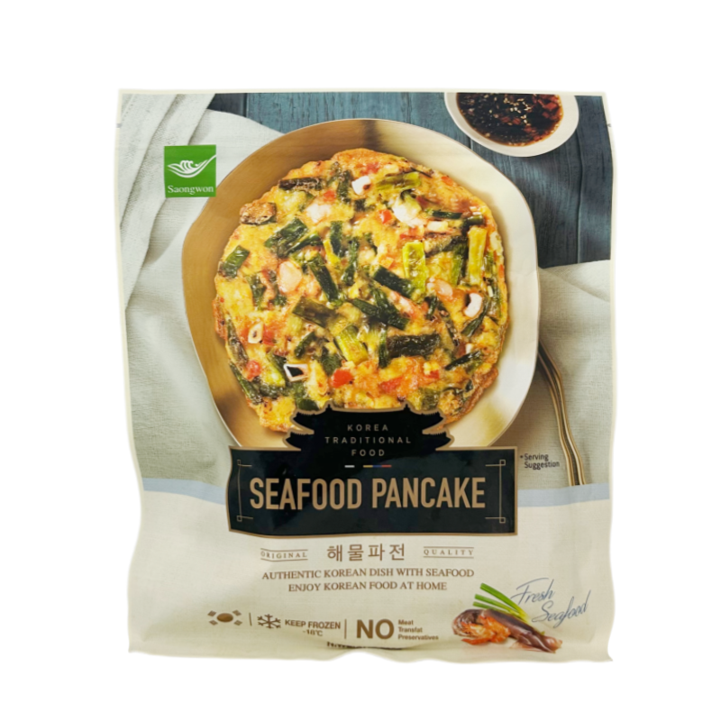 Pancake Med Skaldjur Fryst 300g Saongwon Korea