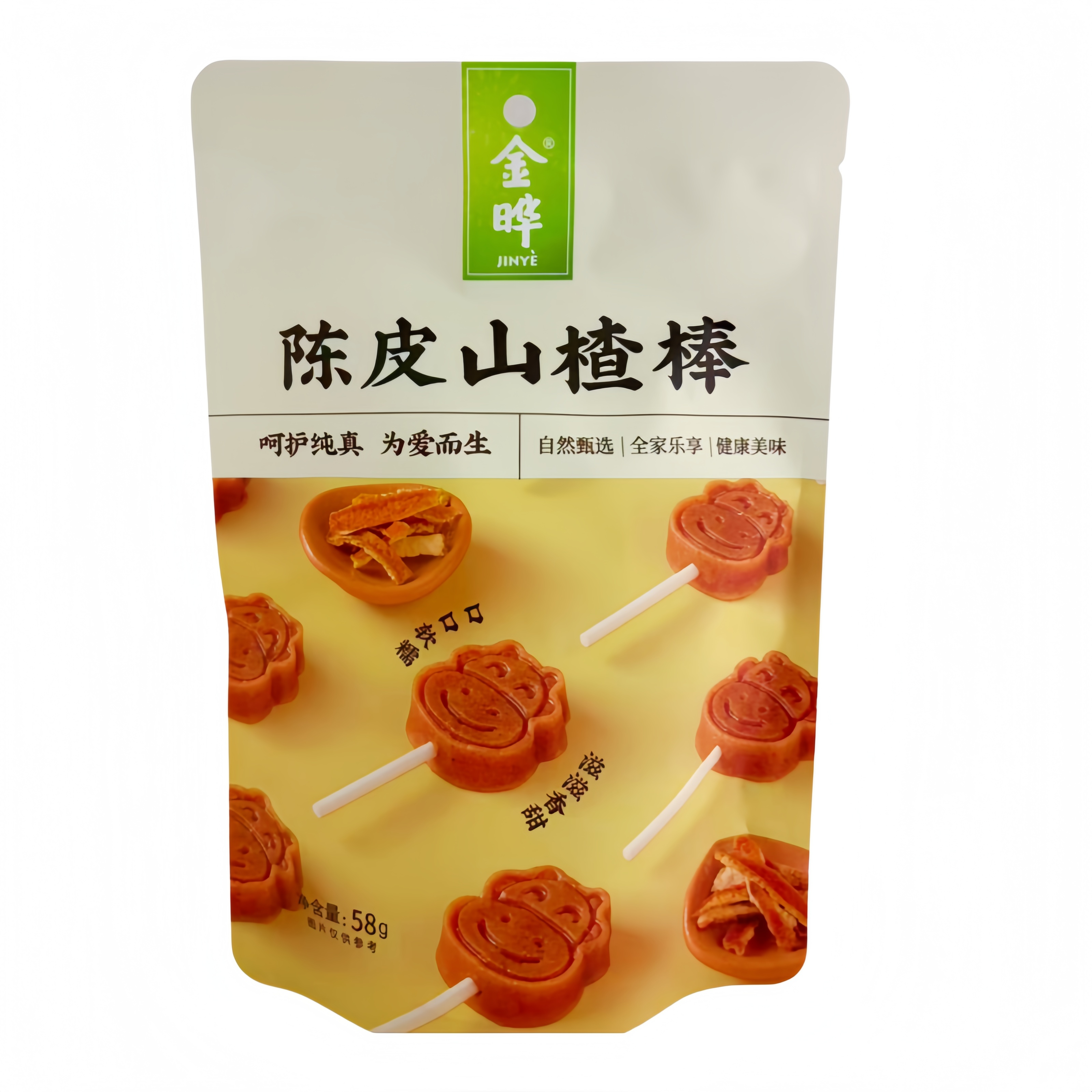 陈皮山楂棒 58g  金晔 中国