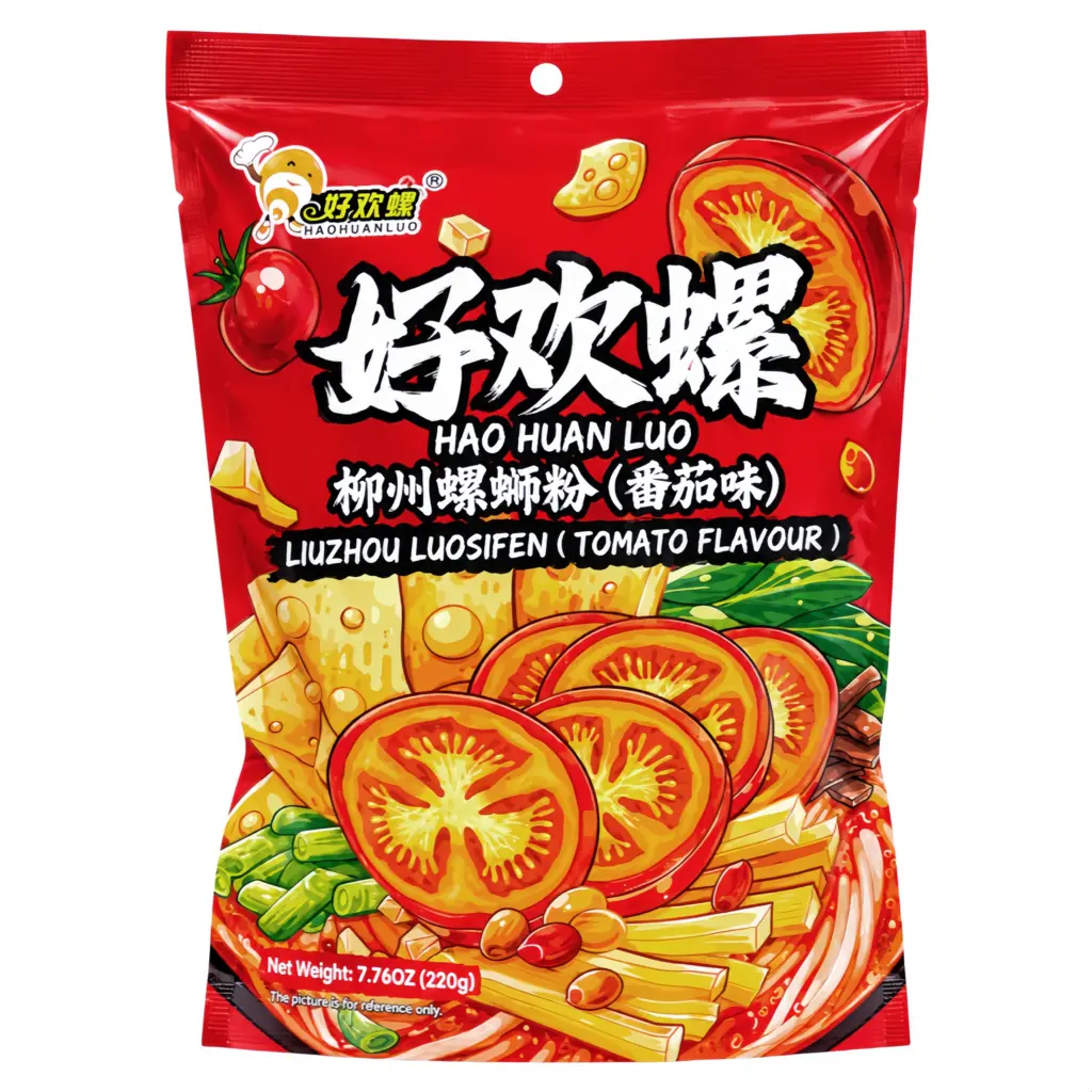 Risnudlar Tomat/Luo Si 220g Hao Huan Luo Kina
