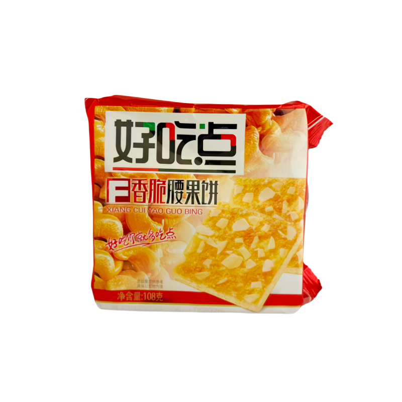 香脆腰果饼 108g 好吃点 中国