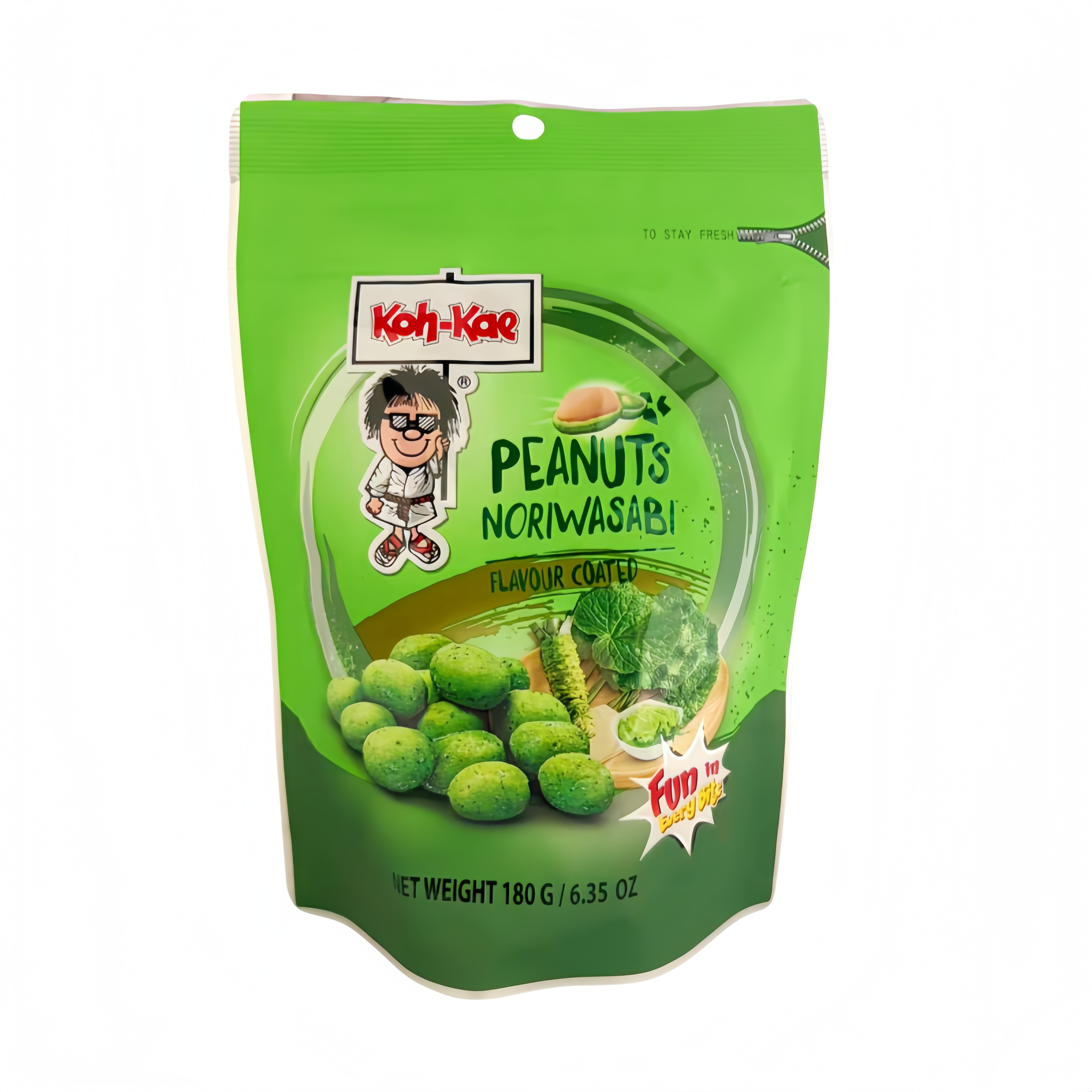 花生 紫菜芥末风味 180g Koh-Kae 泰国