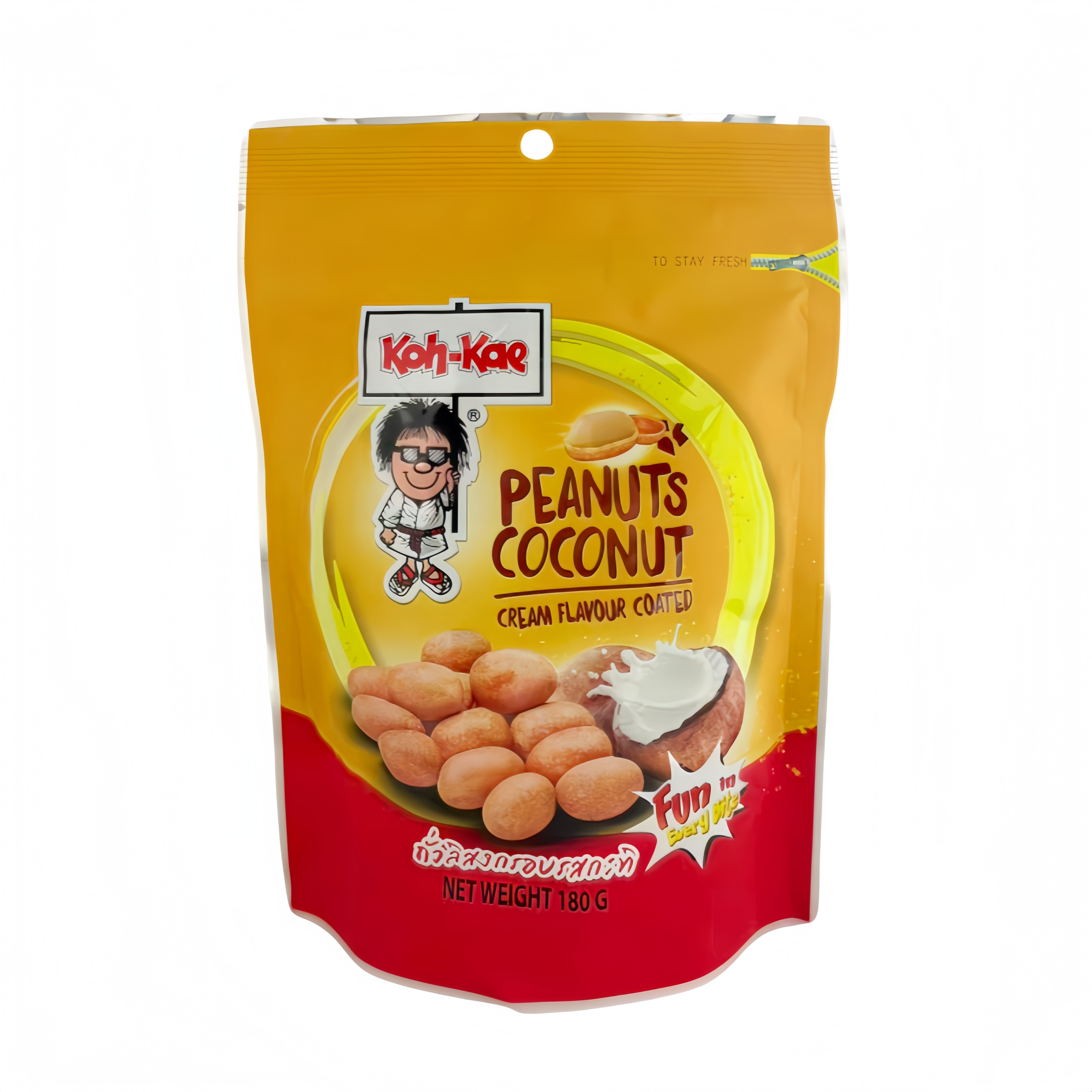 椰子味 花生 180g Koh-Kae 泰国