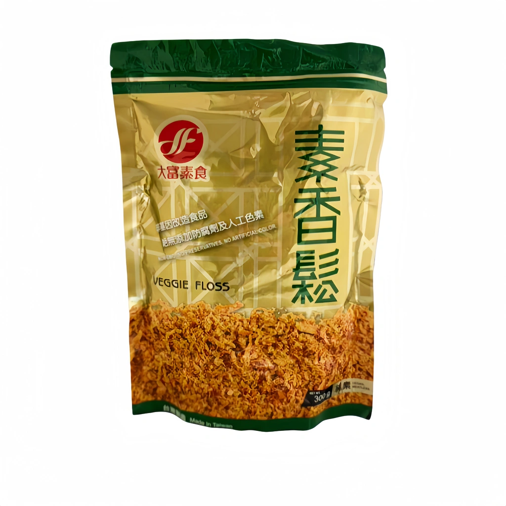 Vegetarisk Imitation Fläskfiber Med Tångsesam Smak 300g Taiwan