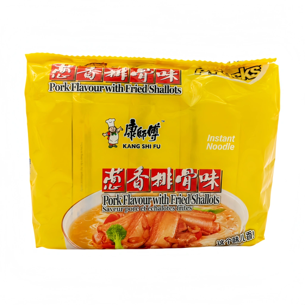 葱香排骨味方便面 109gx5st  康师傅 中国